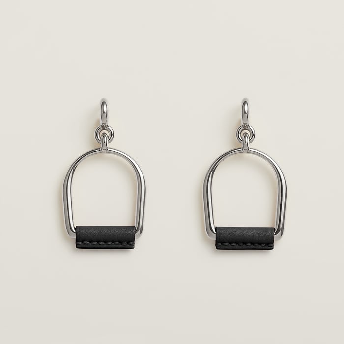 Heritage Equestre Etrier earrings, large model