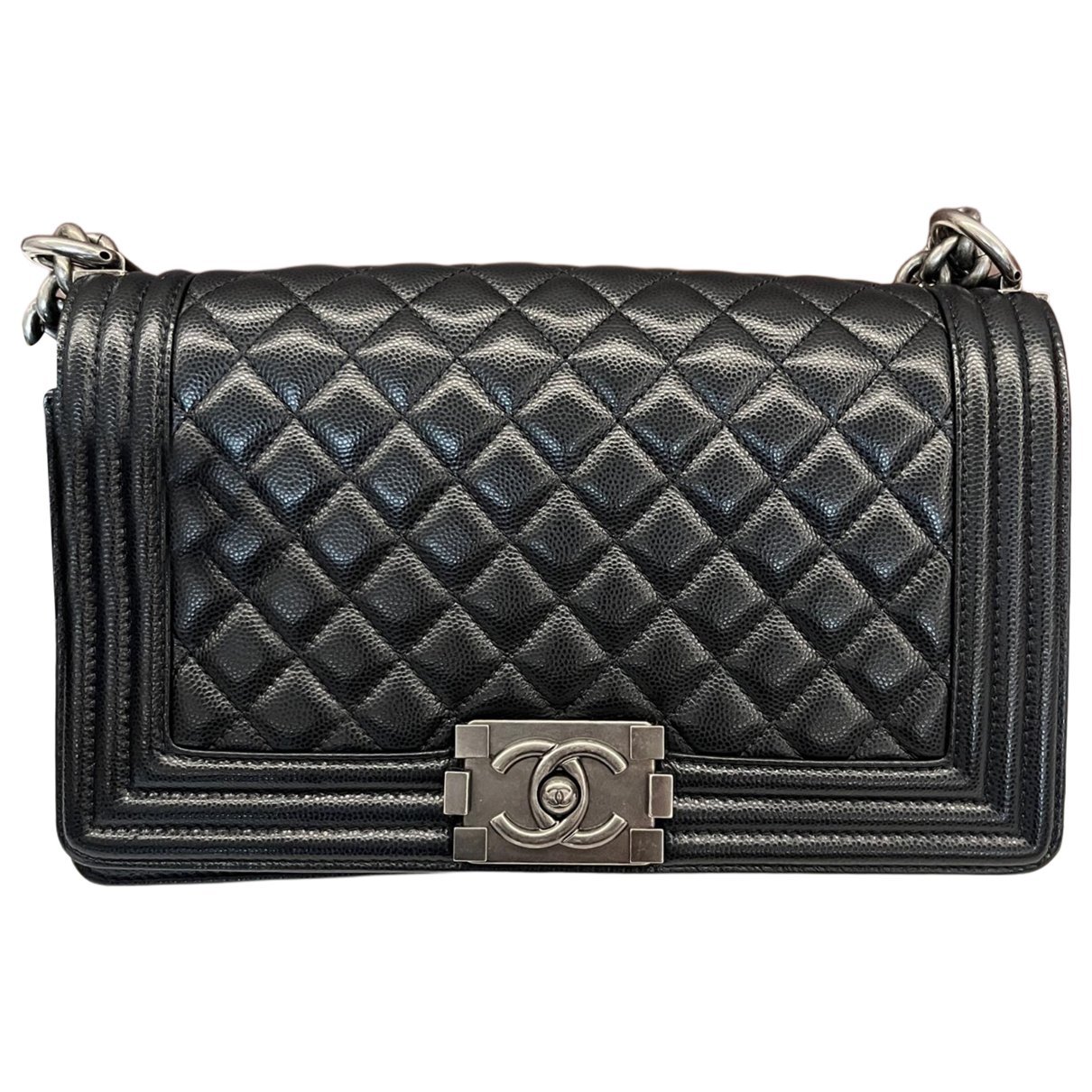 Boy leather crossbody bag