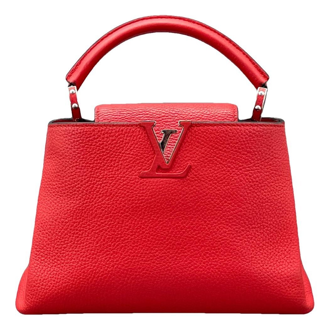 Capucines leather handbag
