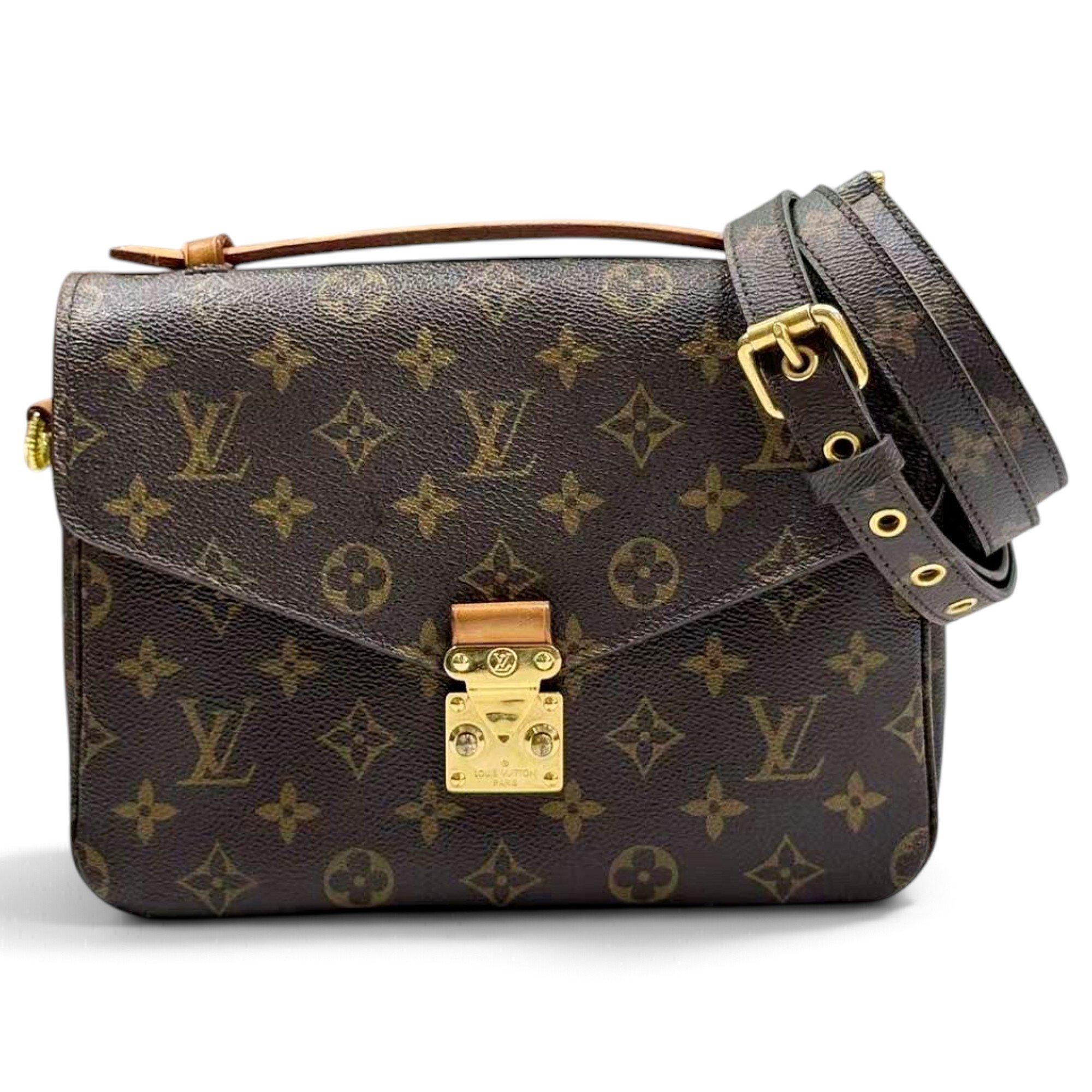 Metis leather crossbody bag
