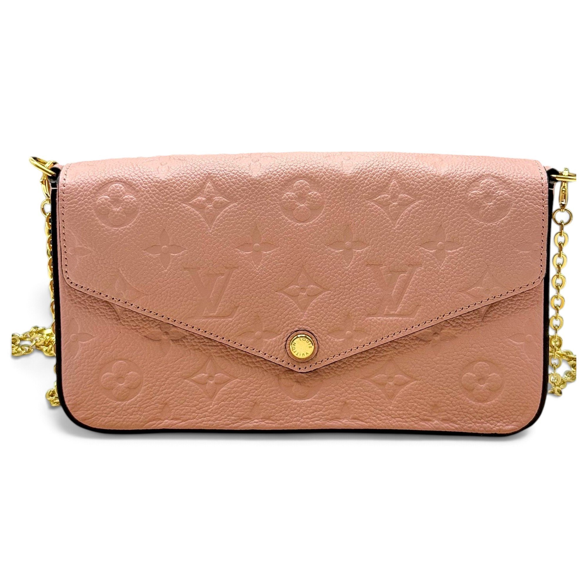 Félicie Strap & Go patent leather handbag
