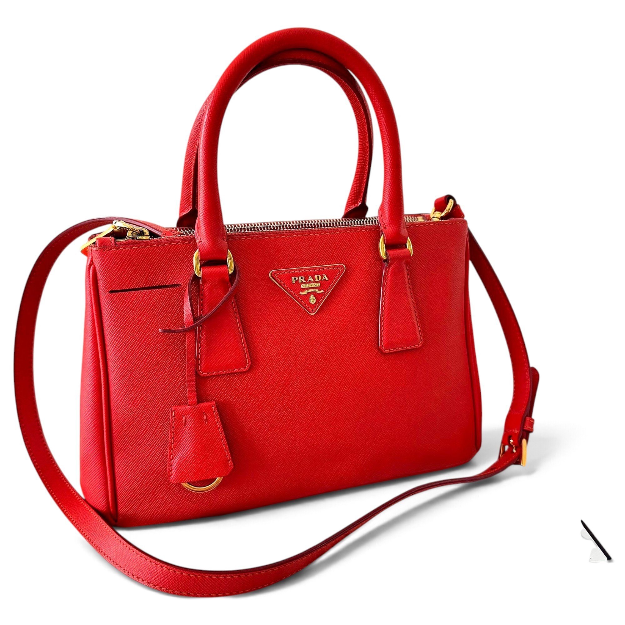Galleria leather handbag
