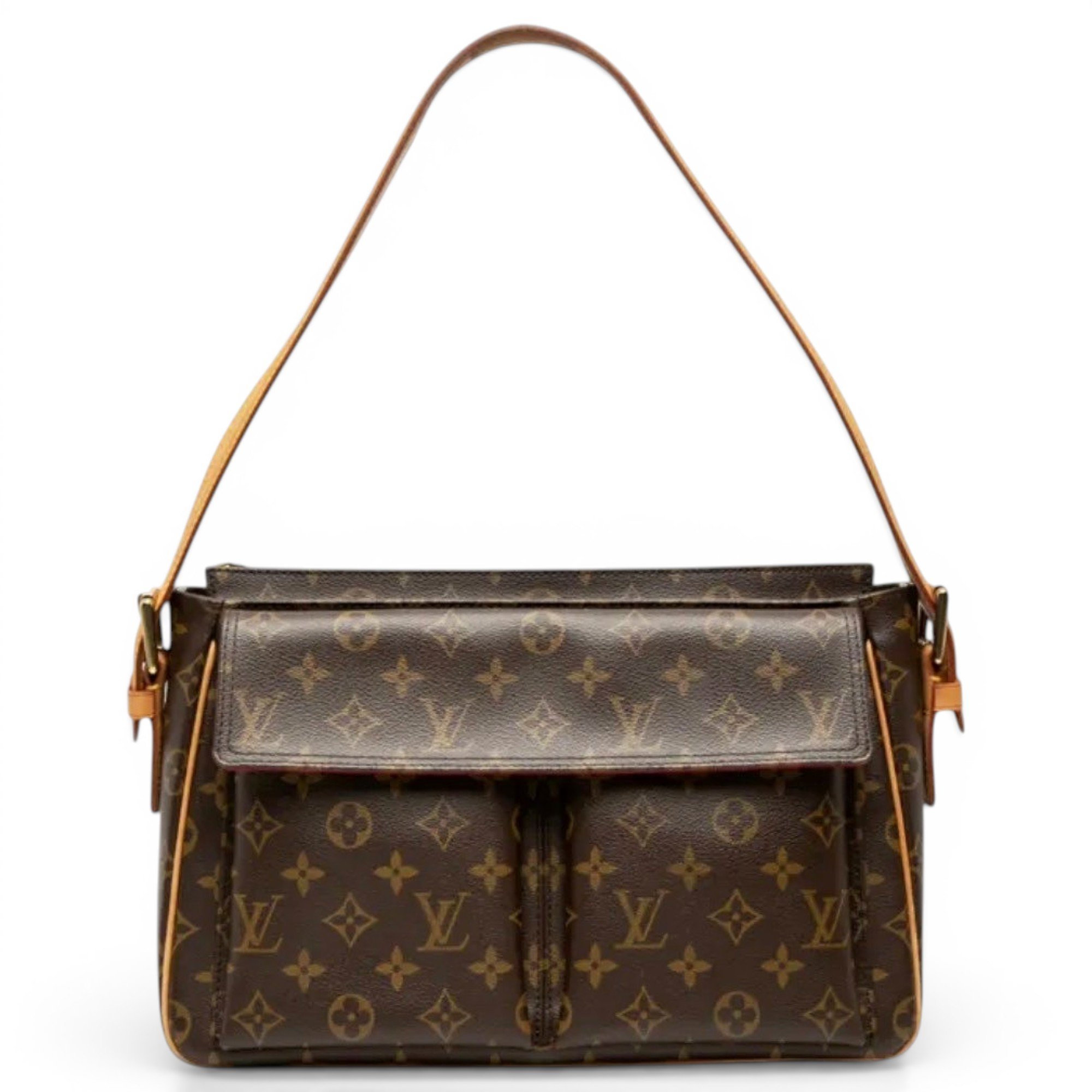 Viva Cité leather handbag