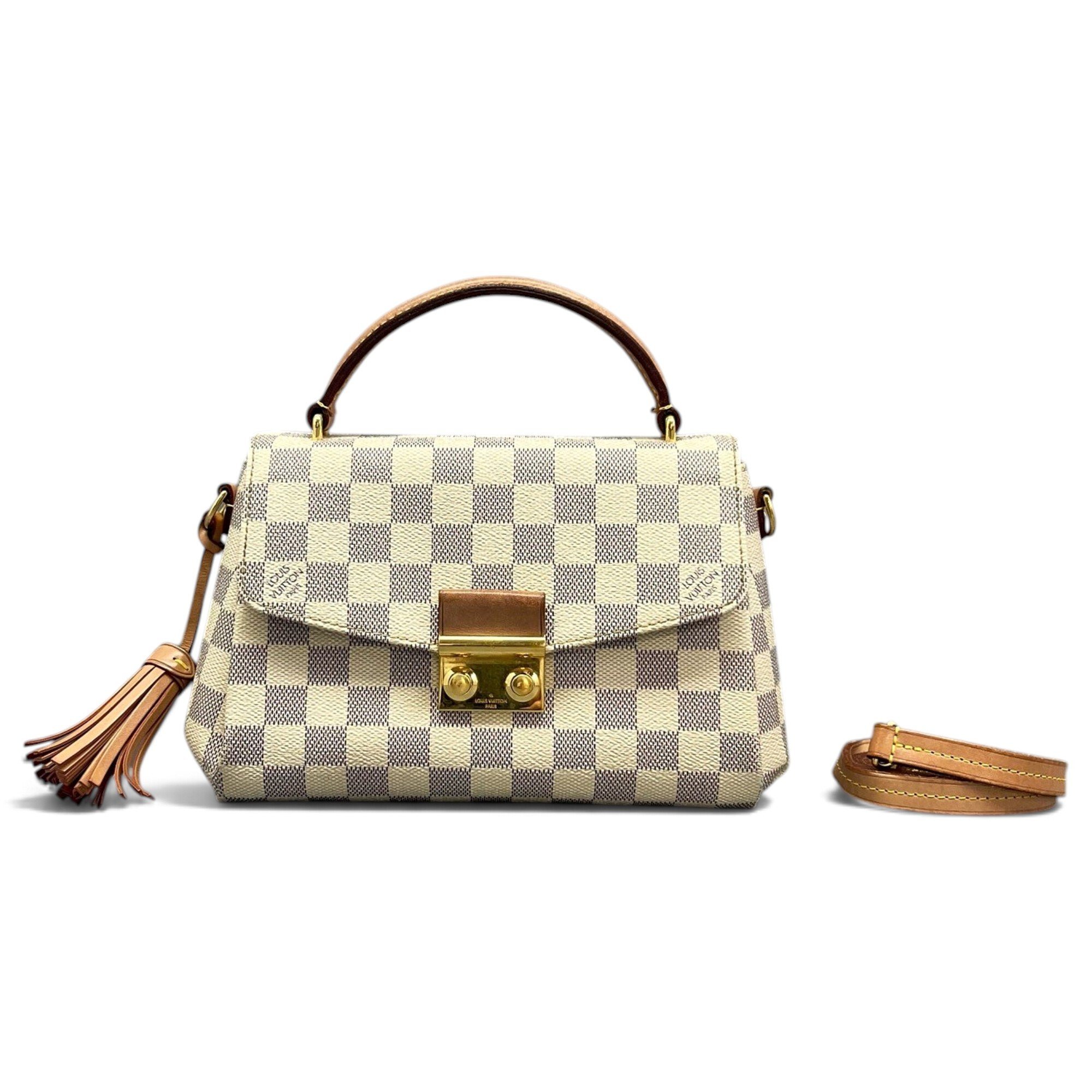 Croisette leather handbag