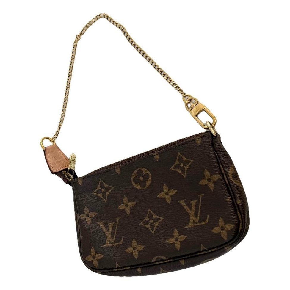 Pochette Accessoire leather handbag