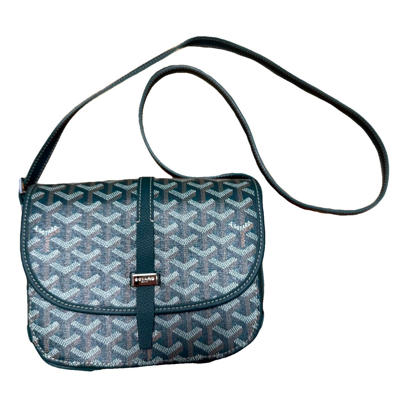 Goyard Belvedère leather crossbody bag