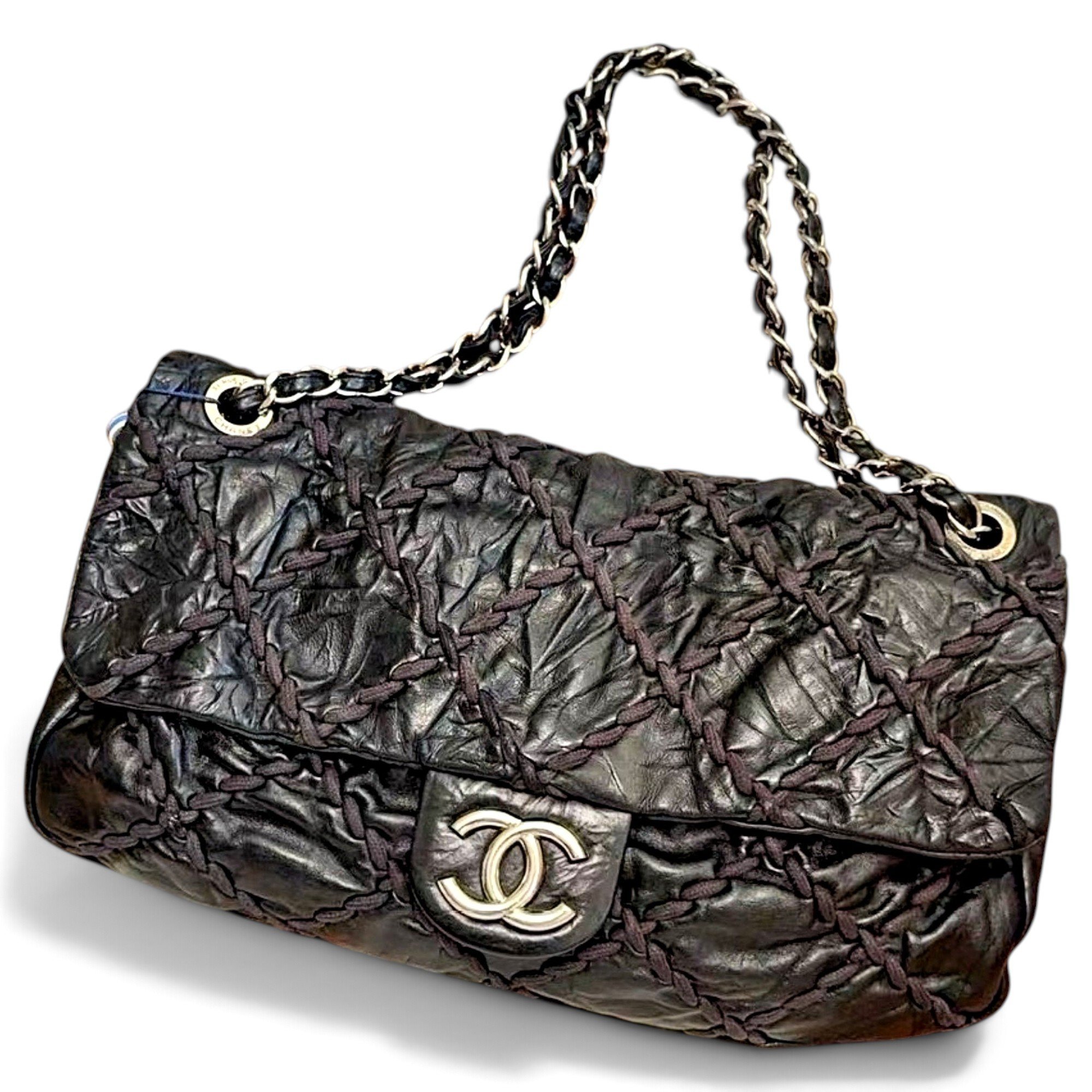 Leather crossbody bag
