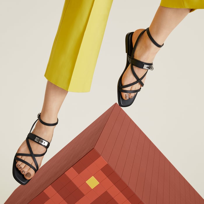 Noir June Sandal
