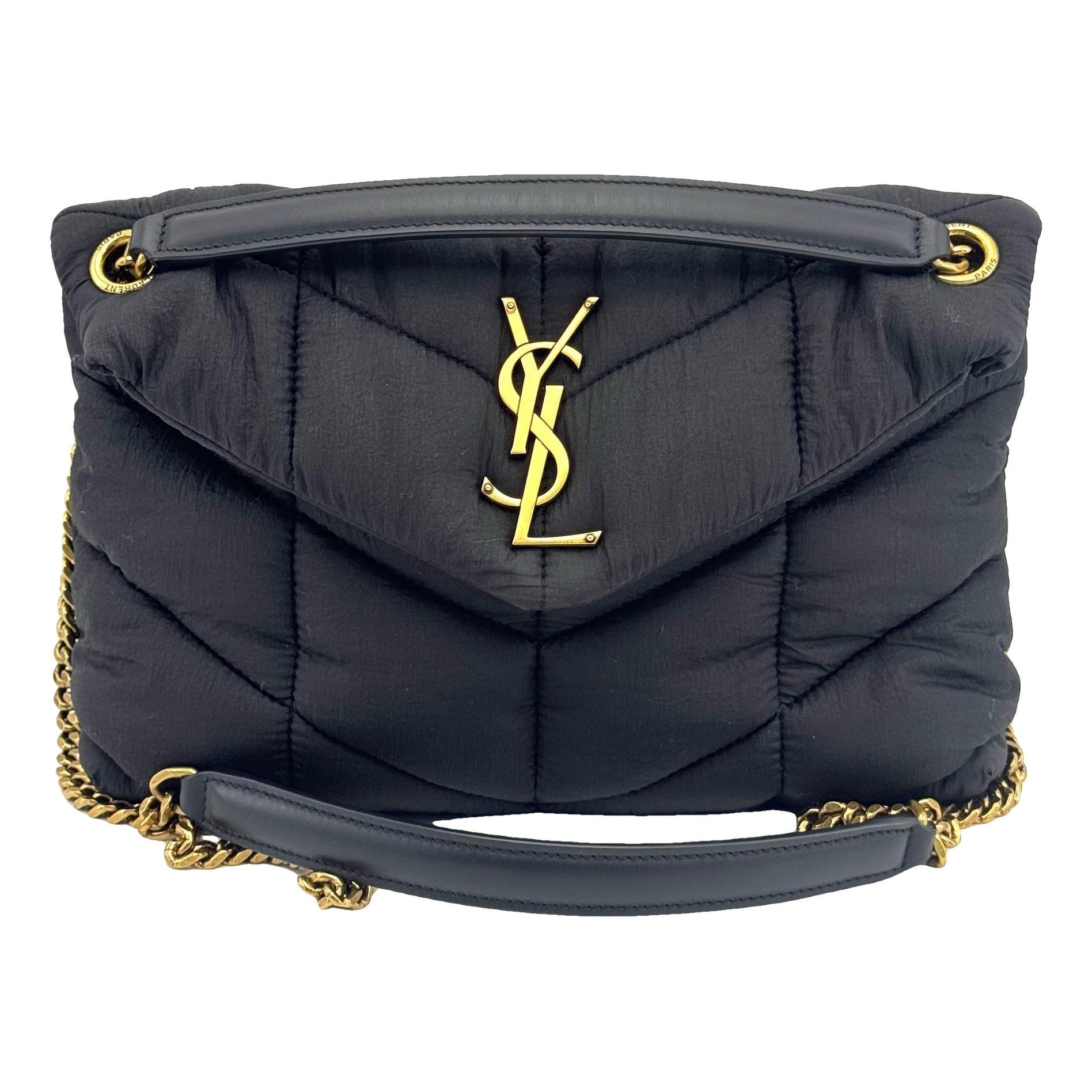Linen crossbody bag