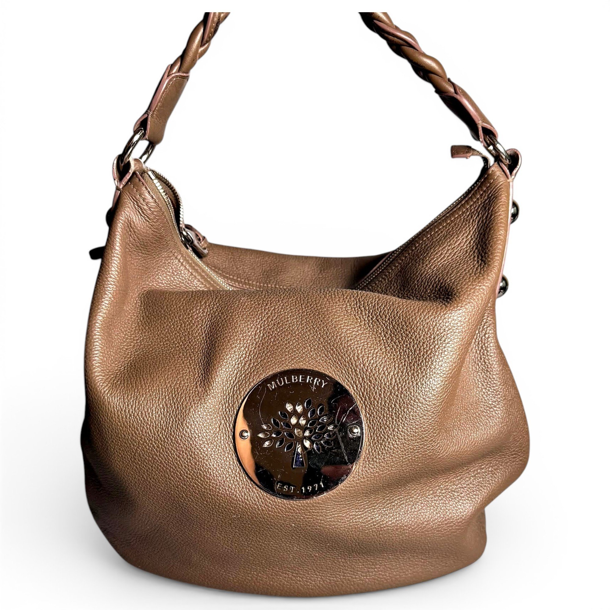 Daria leather handbag
