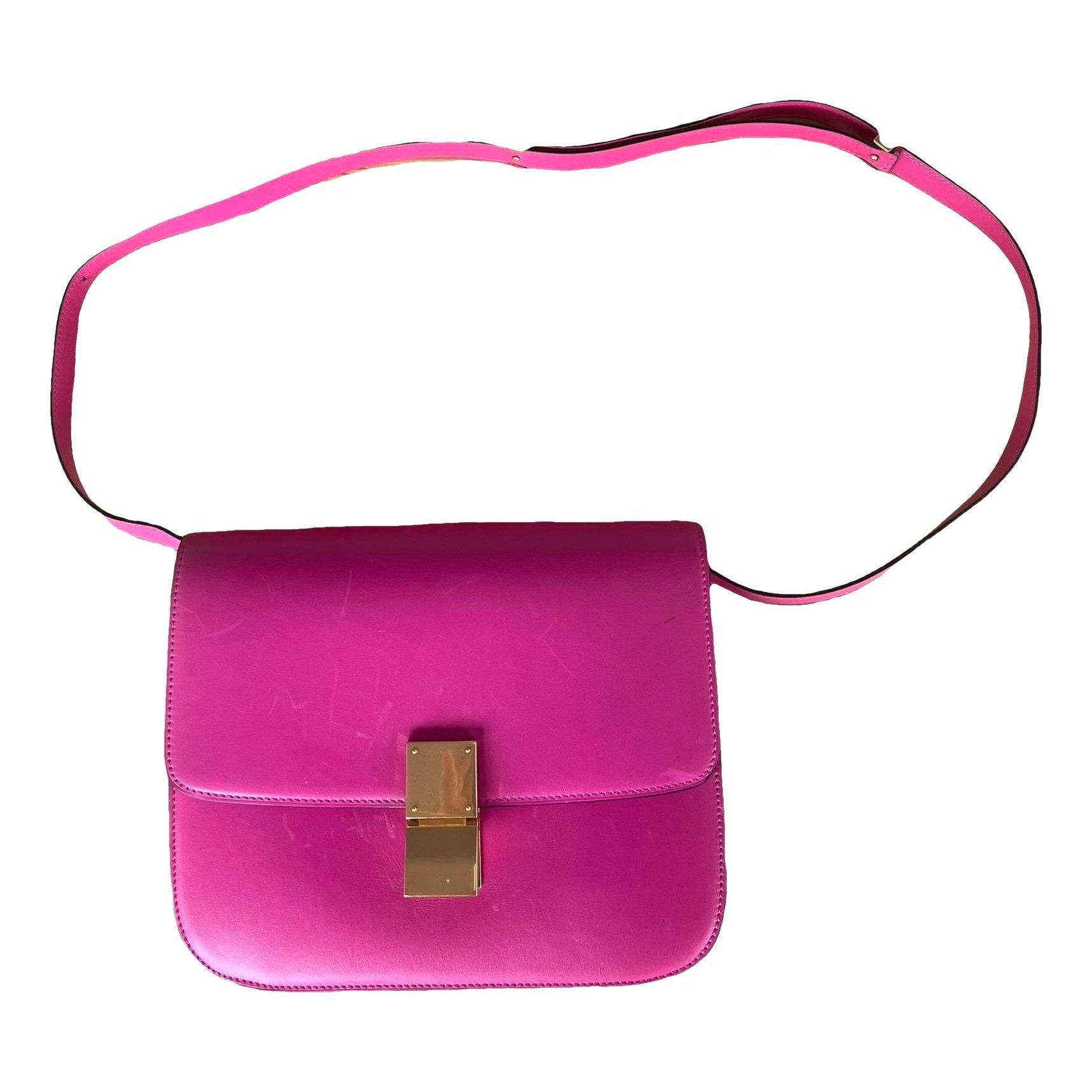 Classic leather crossbody bag