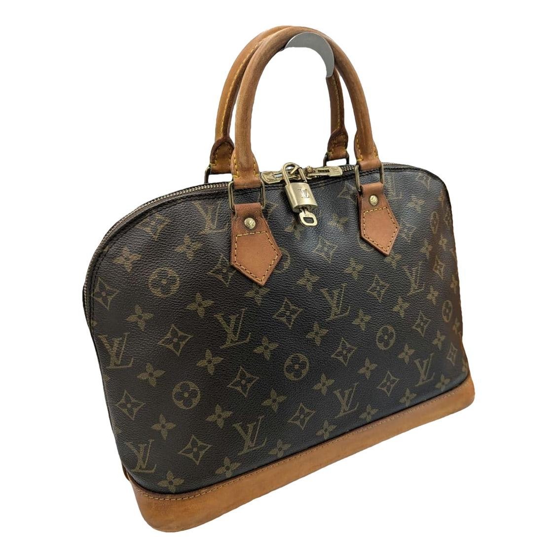 Alma leather handbag