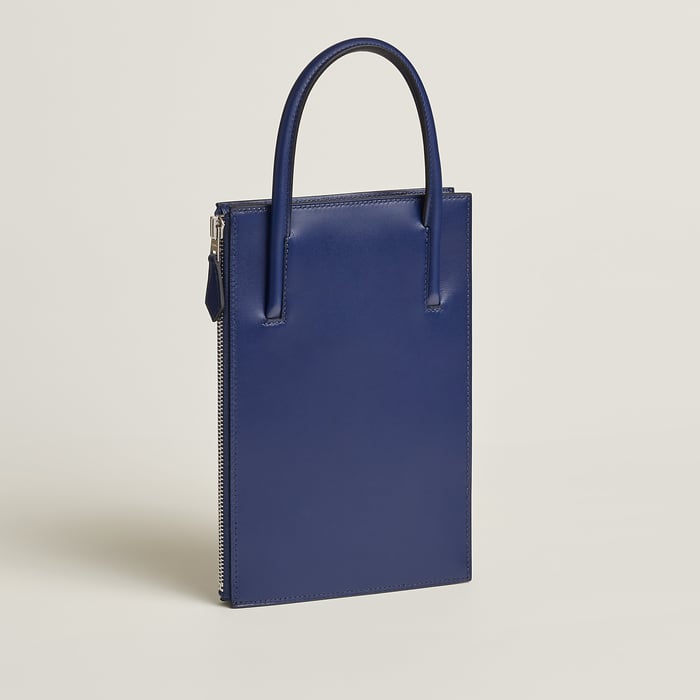 블루 사피흐 Hermes Cadenas 클러치