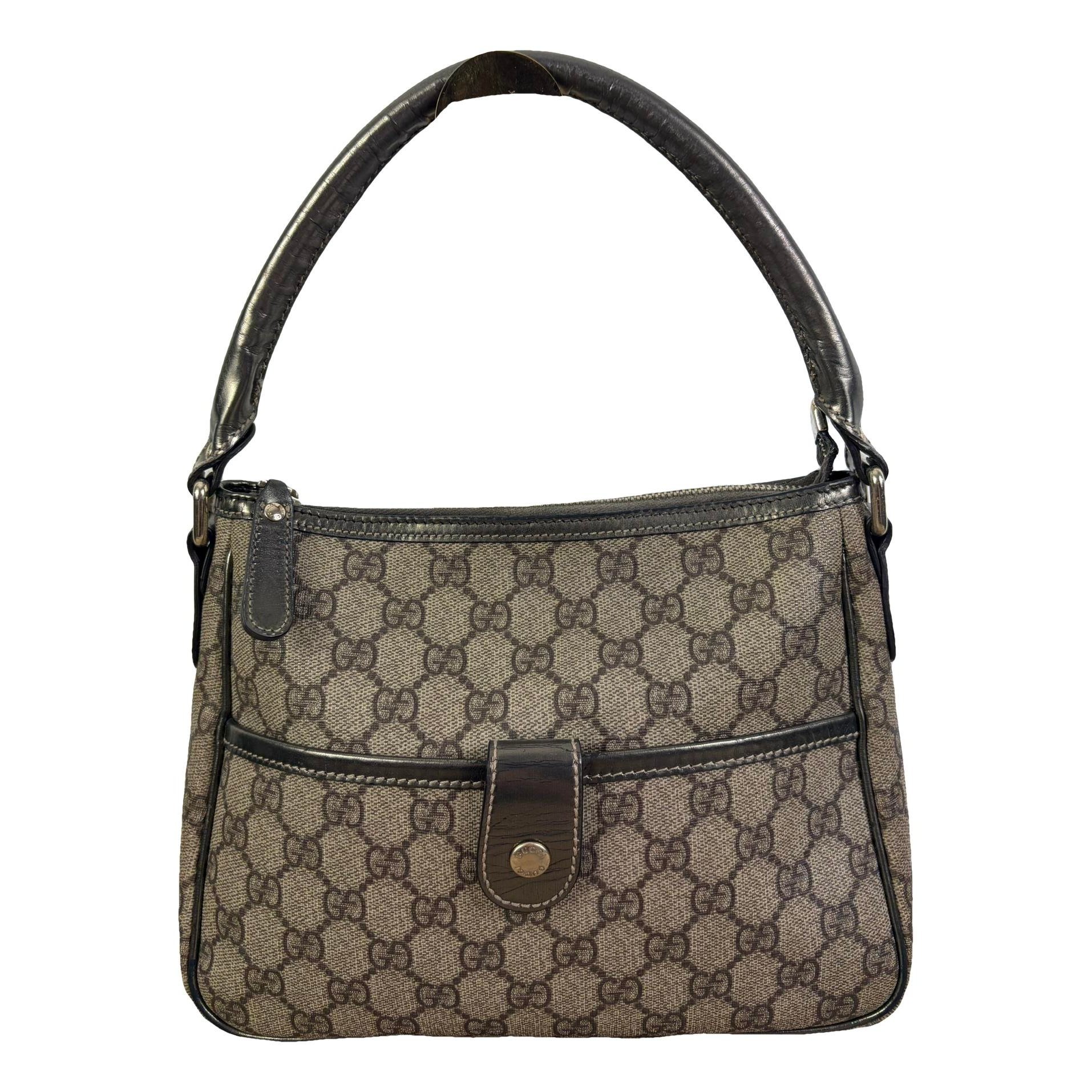Hobo leather handbag
