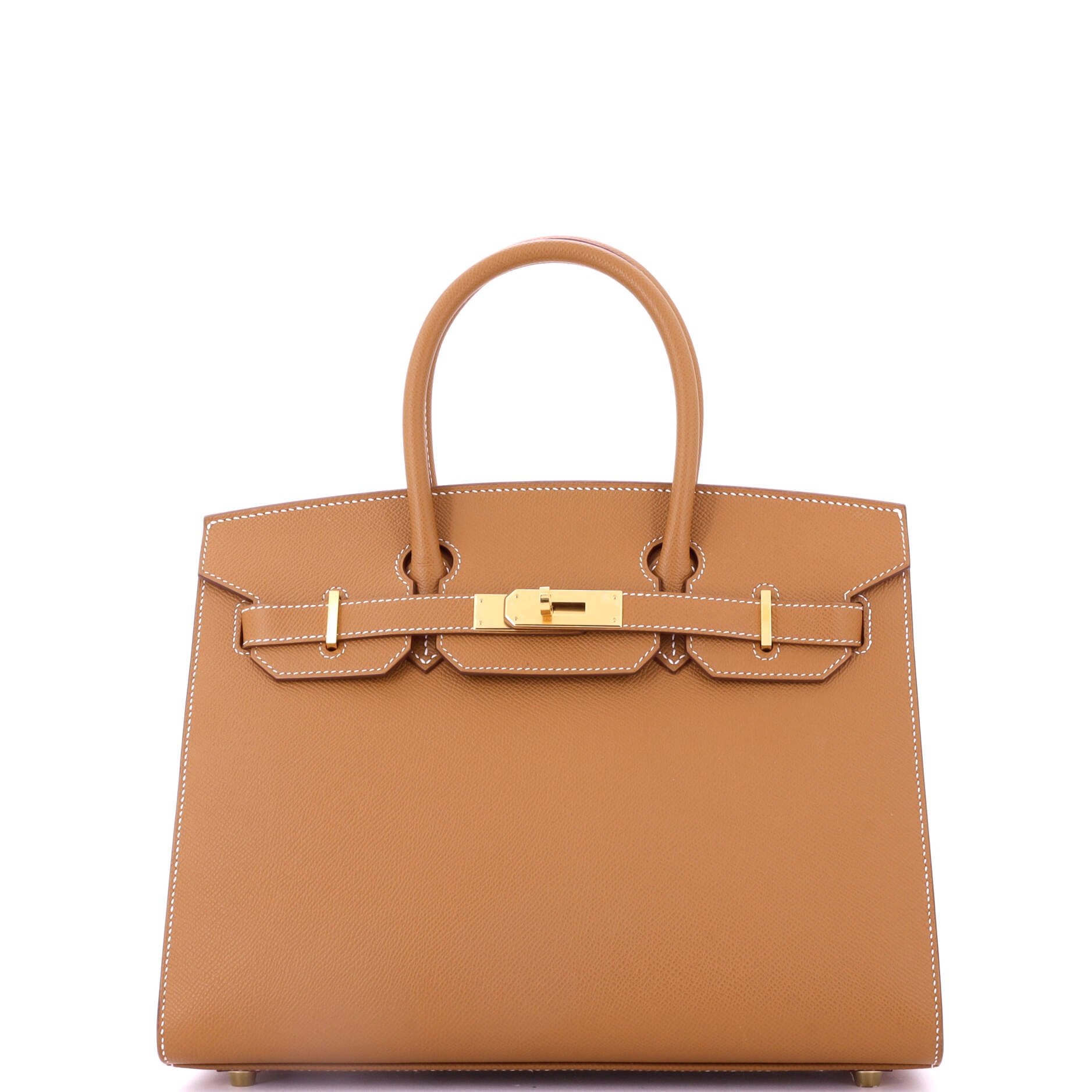 Hermes Birkin Sellier Bag Gold Epsom with Gold Hardware 30