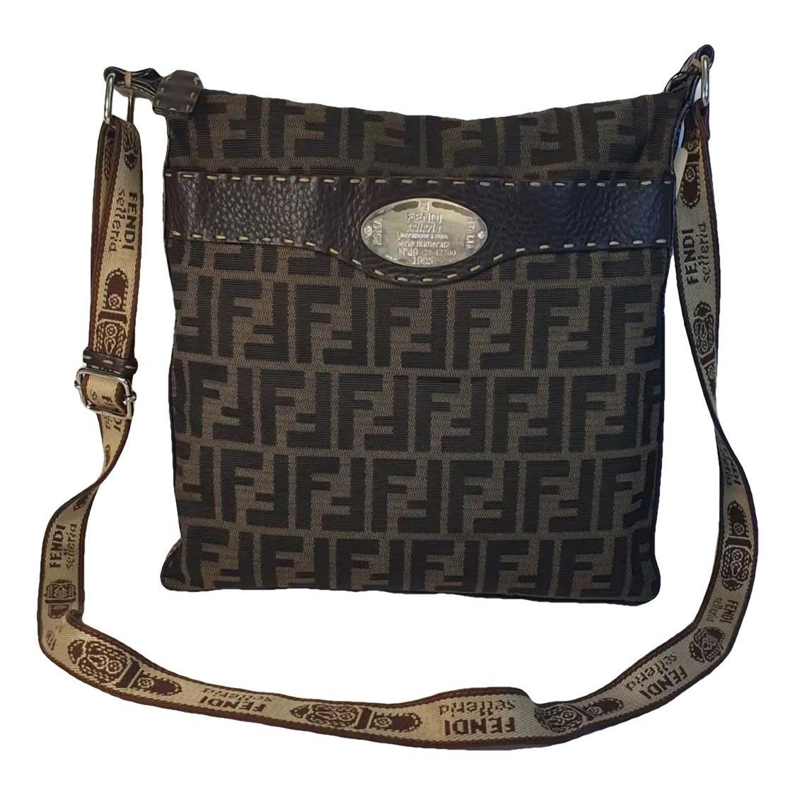 Leather crossbody bag