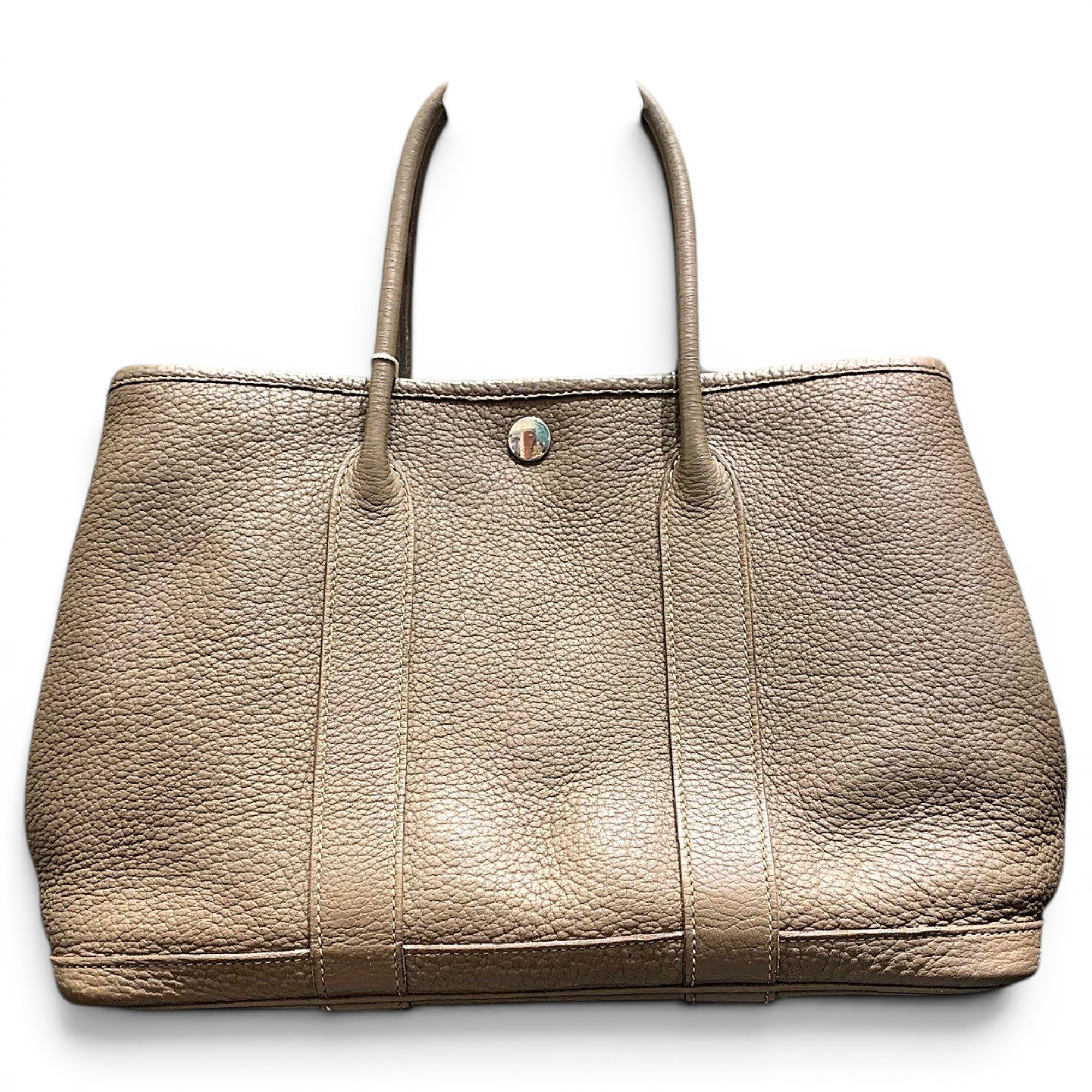 Garden Party leather handbag