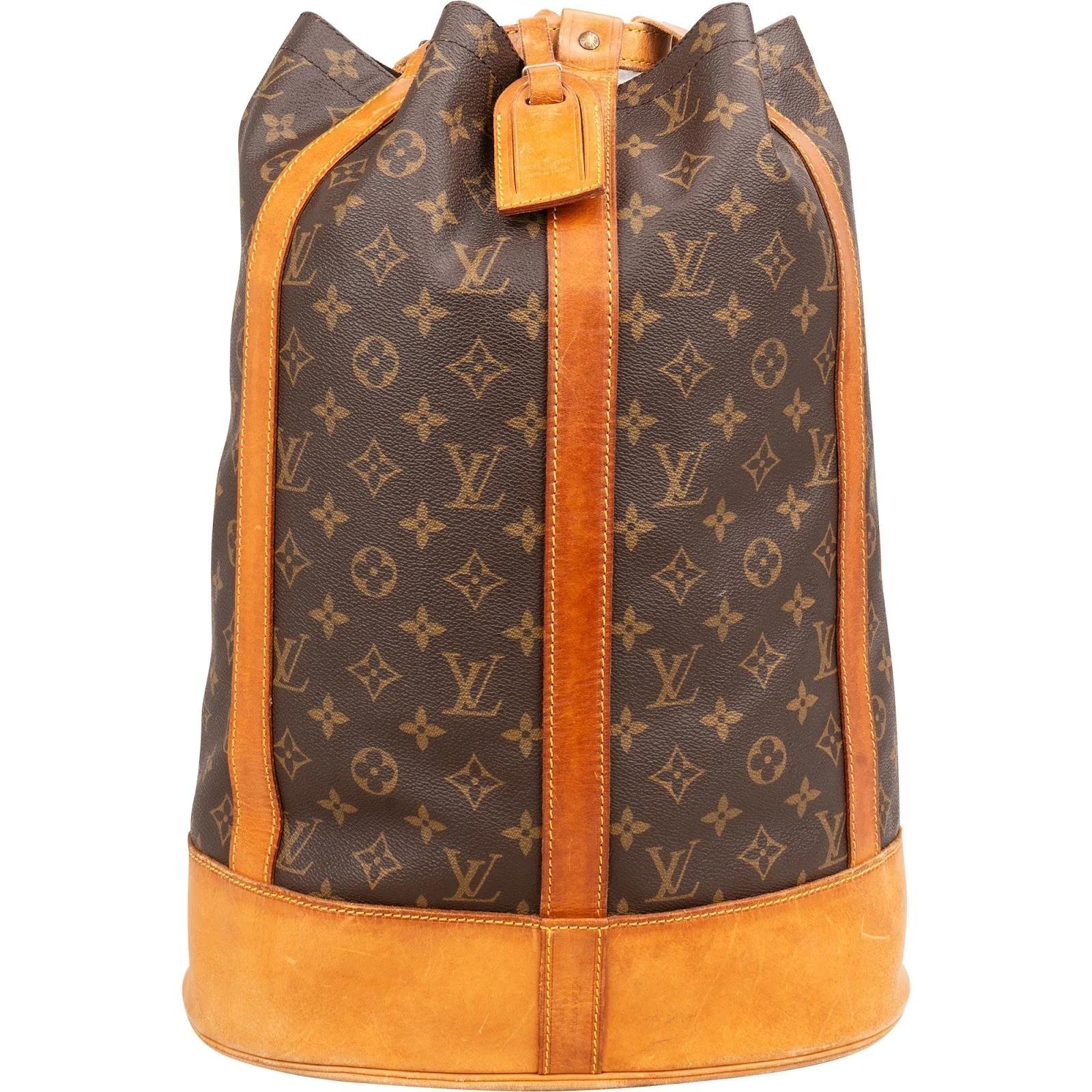 Louis Vuitton Randonnée leather backpack