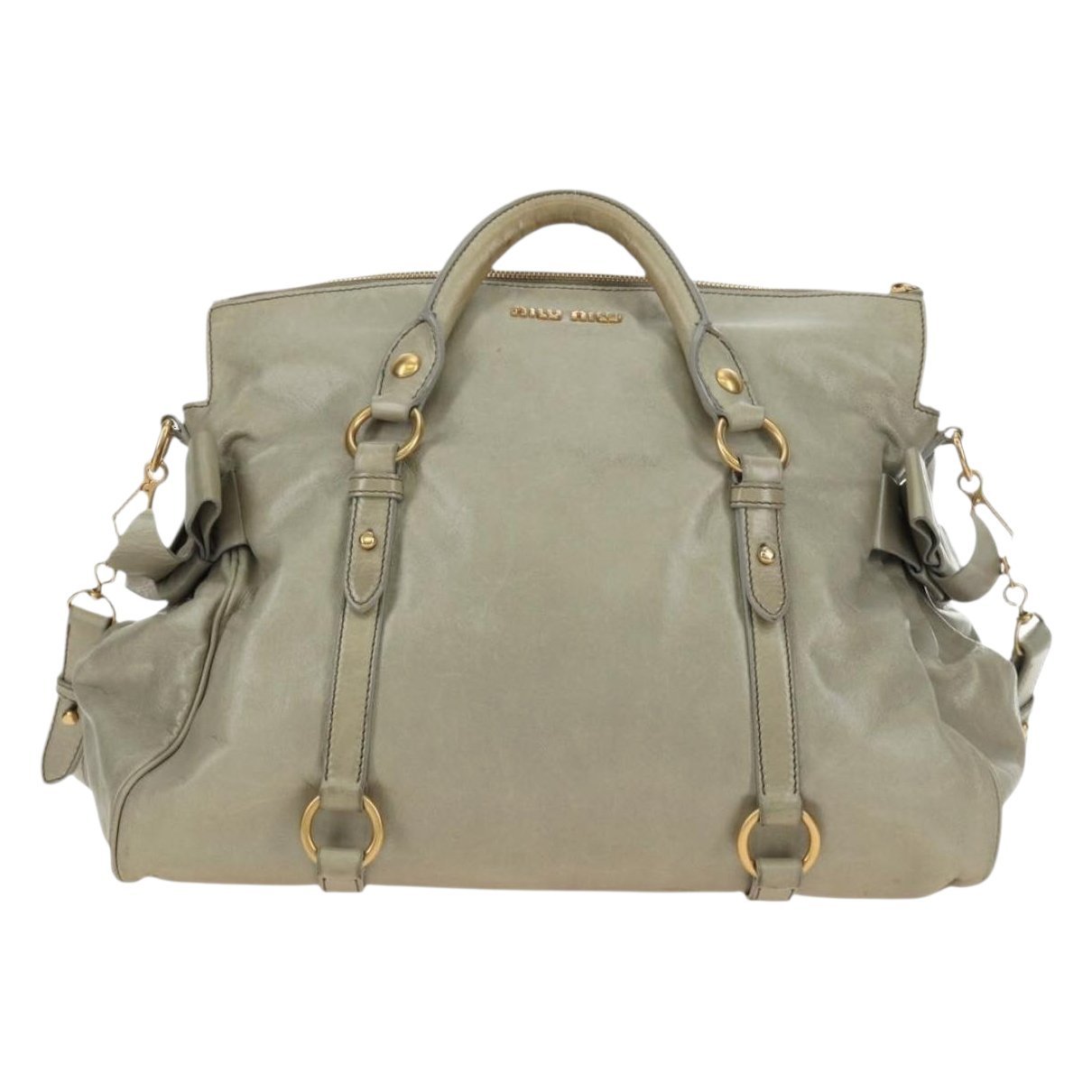Leather handbag