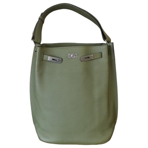 So Kelly leather handbag
