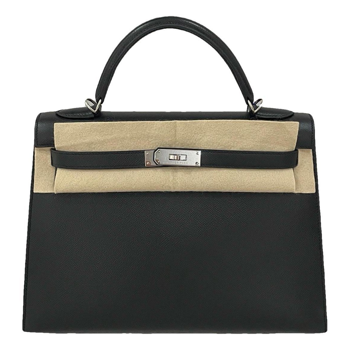 Kelly 32 leather handbag