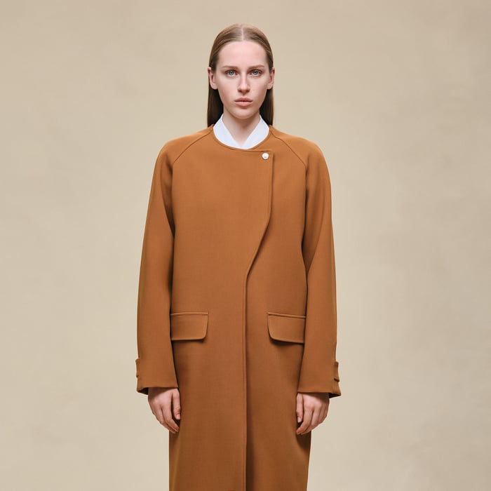 Brun Mahogany Long Coat
