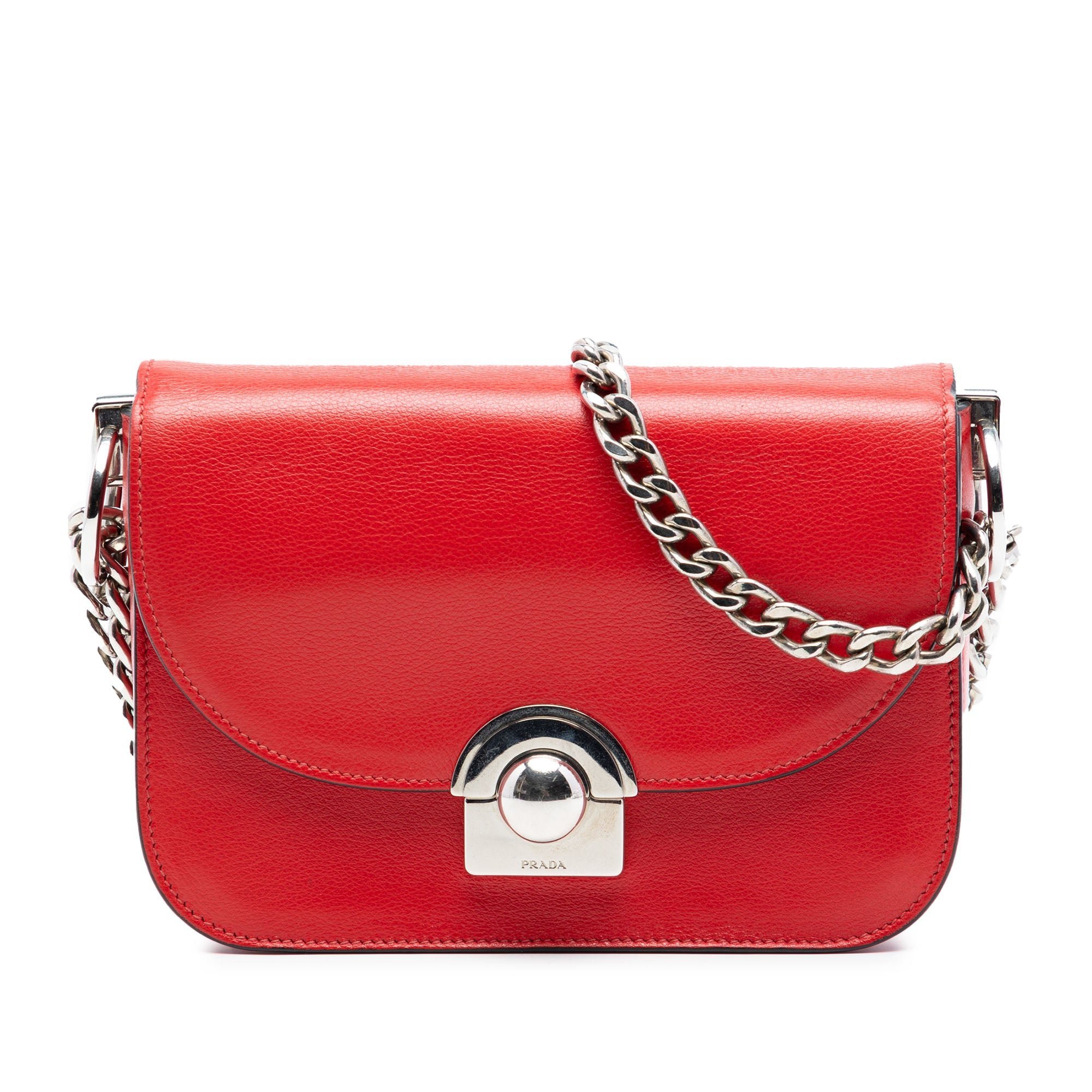 Leather crossbody bag
