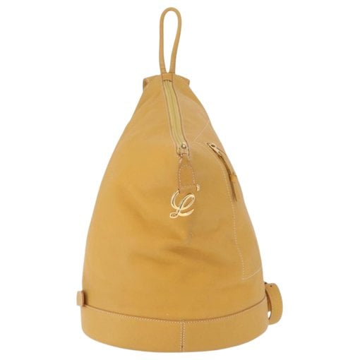 Anton leather backpack