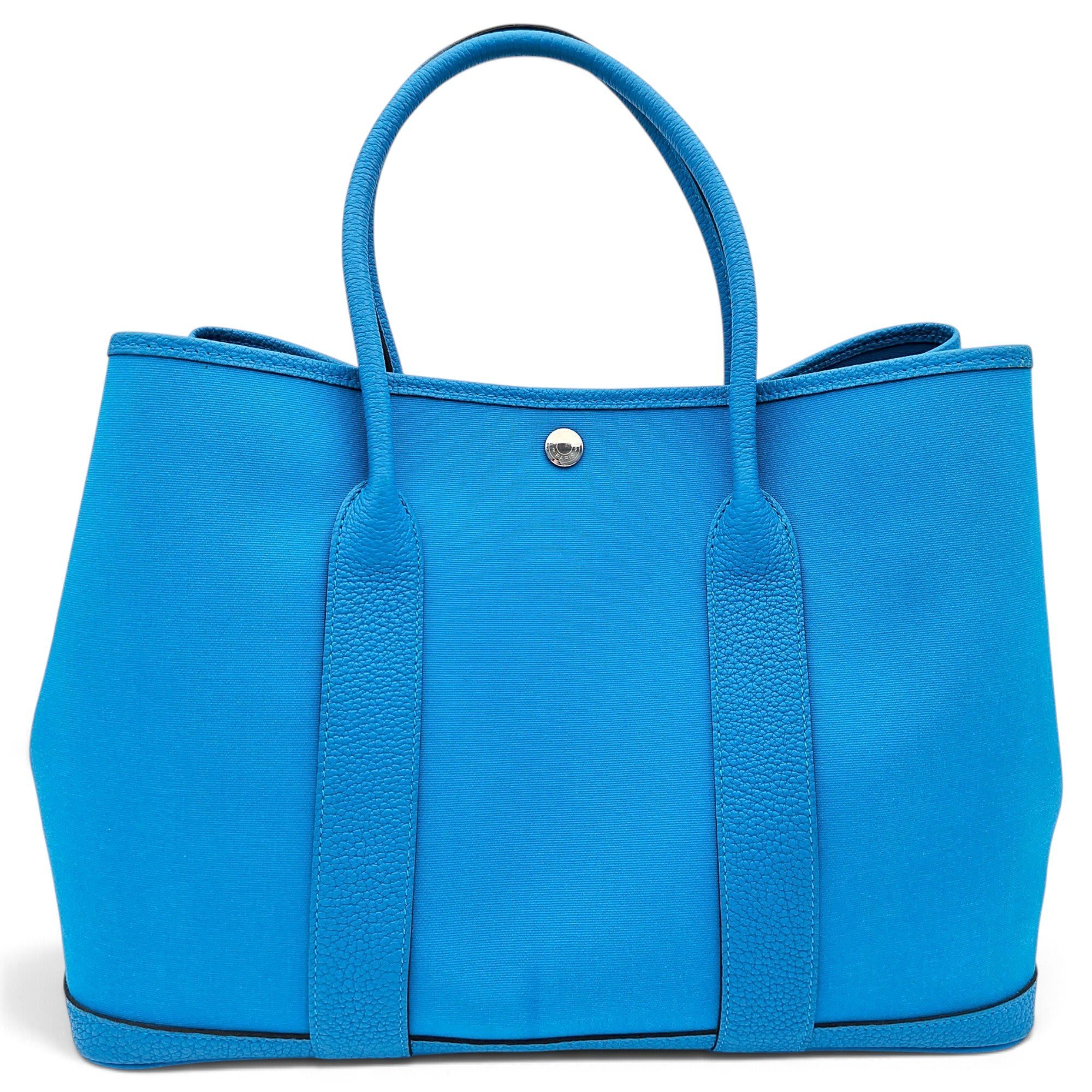 Garden Party leather handbag