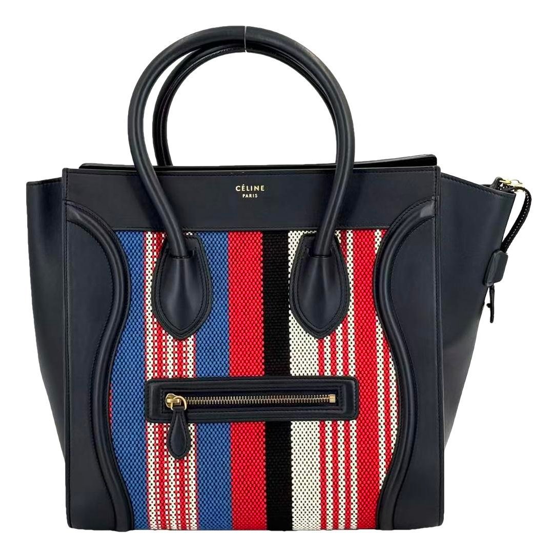 Luggage leather handbag