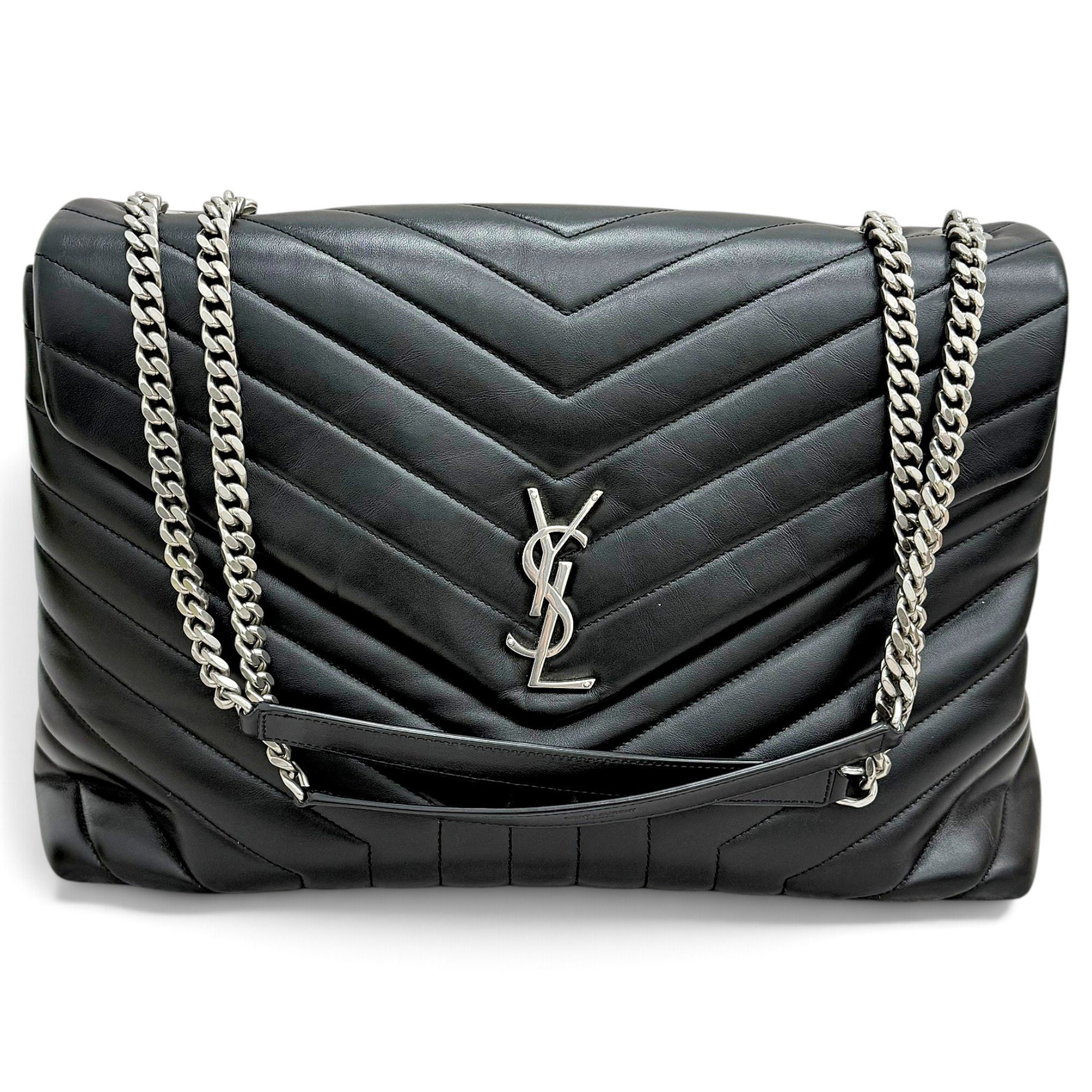 Loulou leather handbag