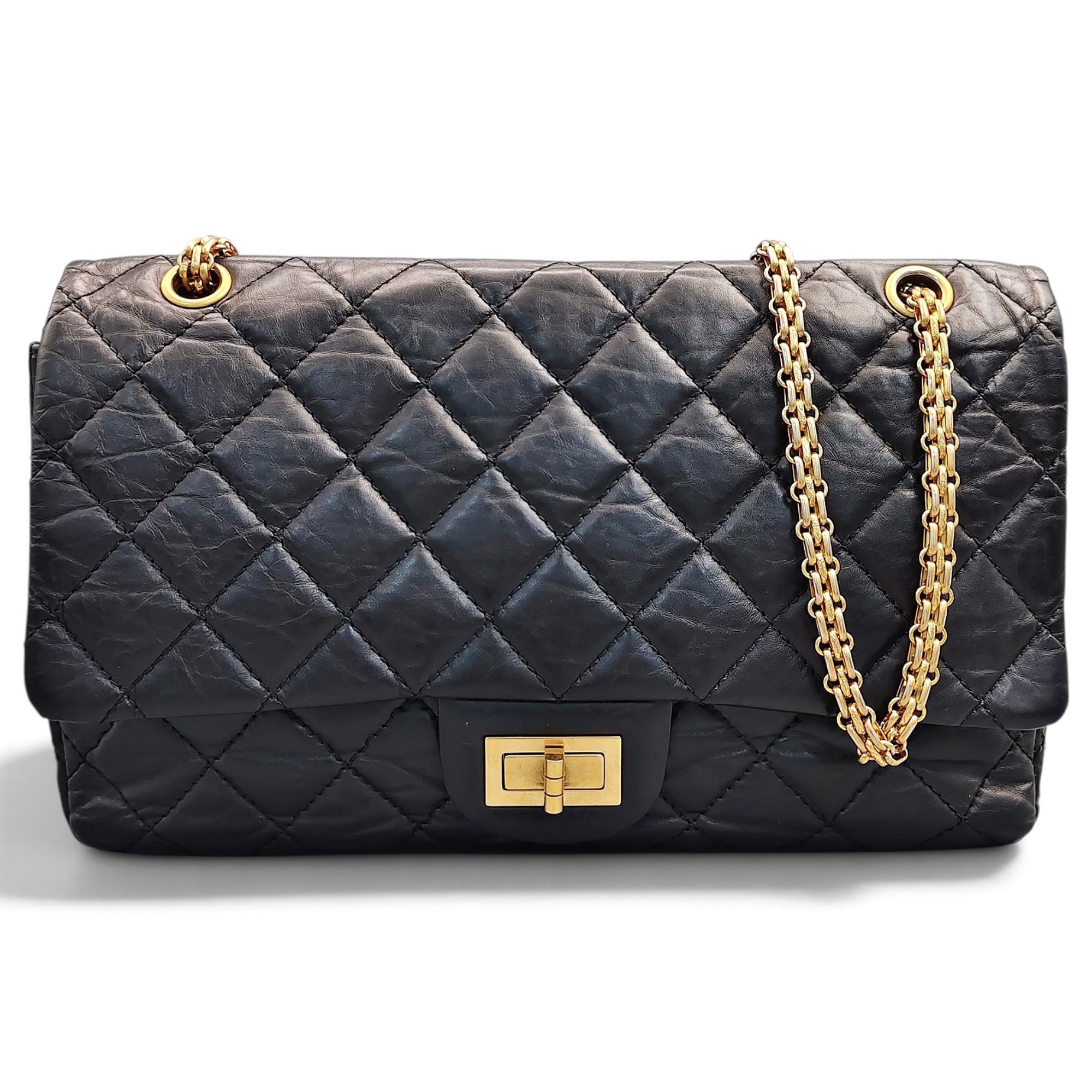 2.55 leather handbag
