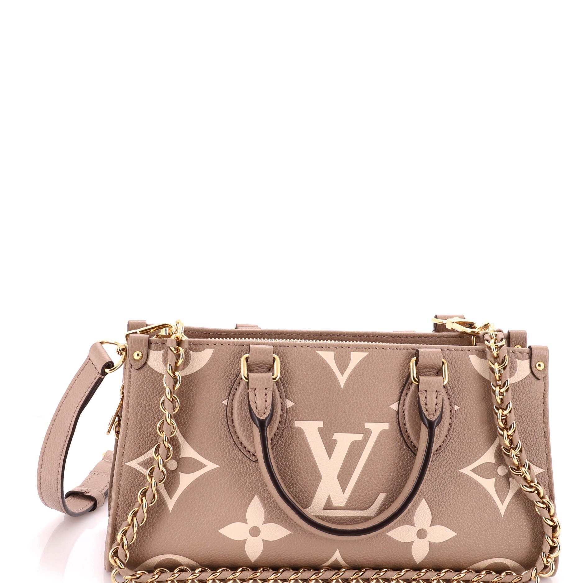 OnTheGo Tote Bicolor Monogram Empreinte Giant East West
