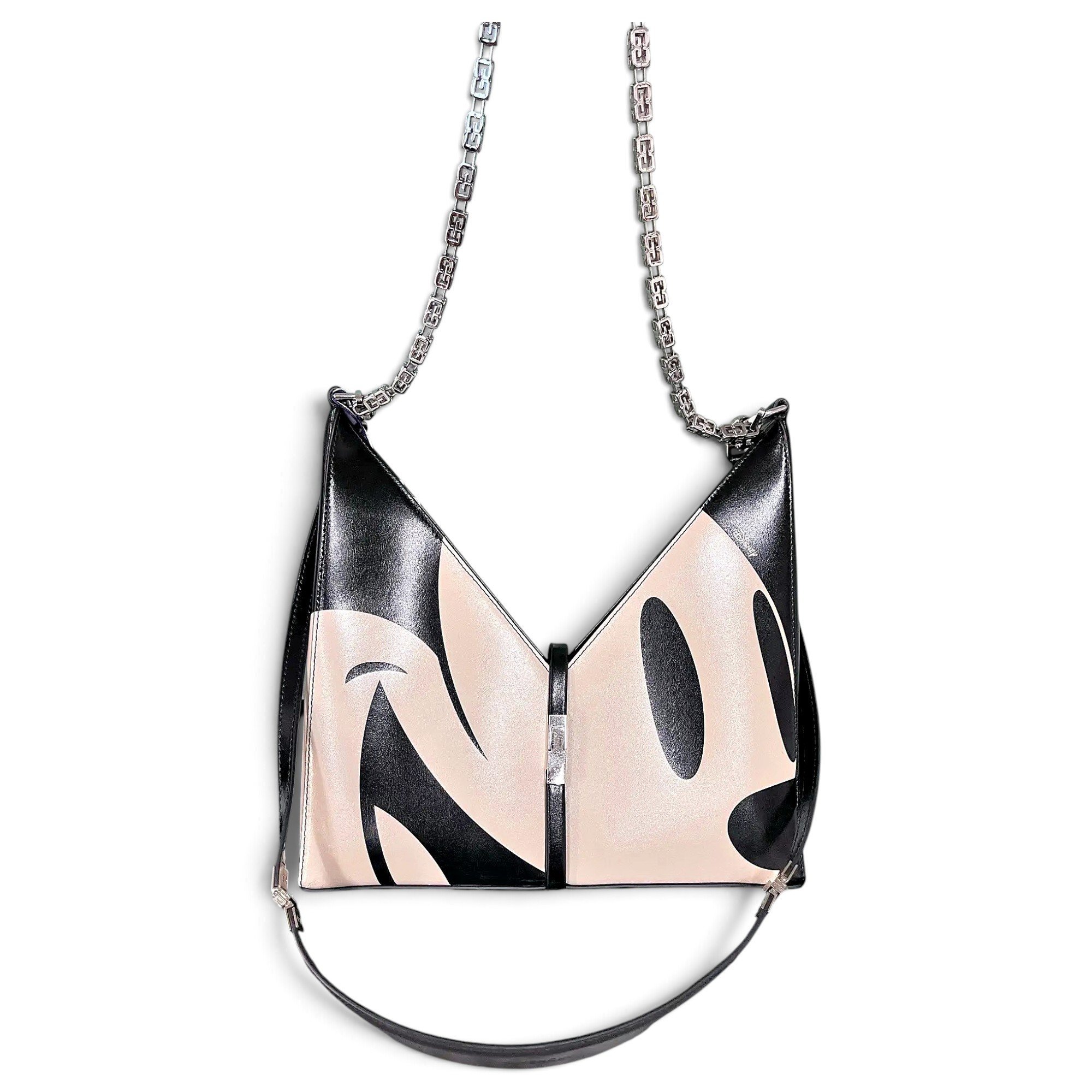 Cut Out leather handbag