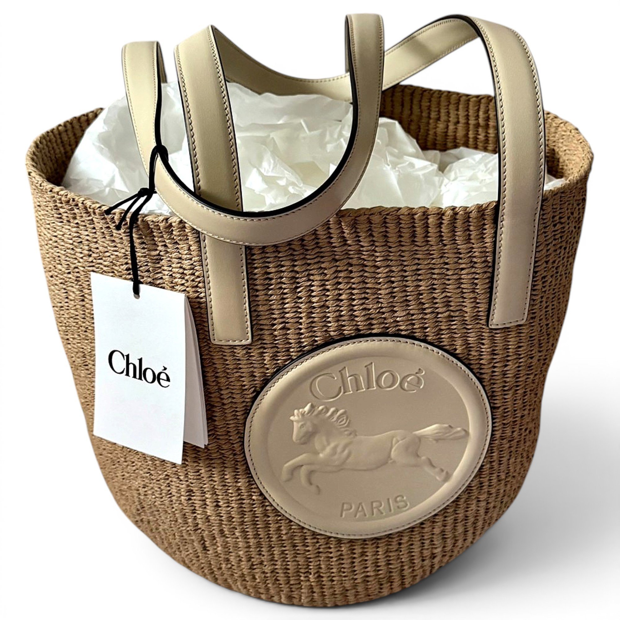 Woody Basket tote