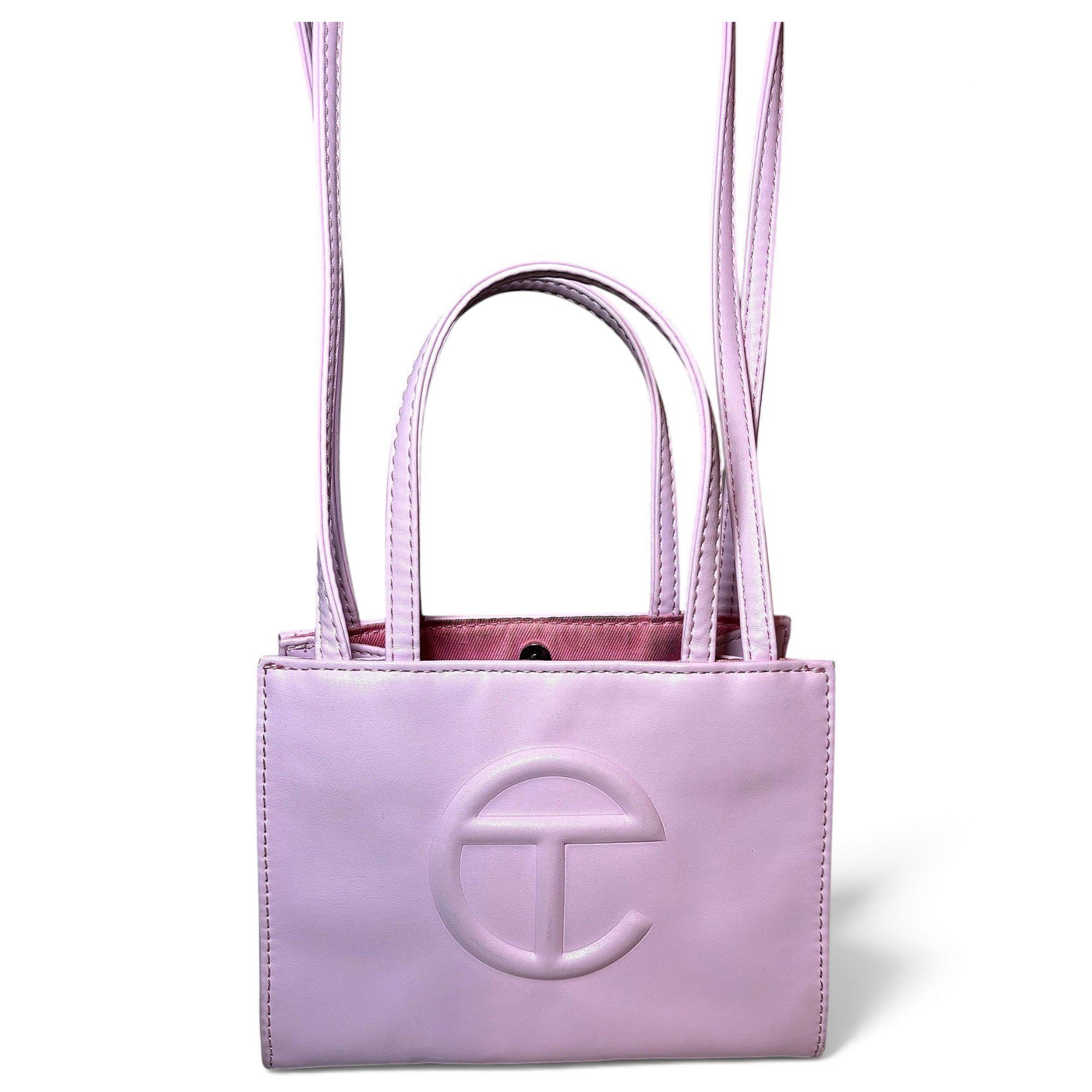Small Shopping Bag vegan leather crossbody bag