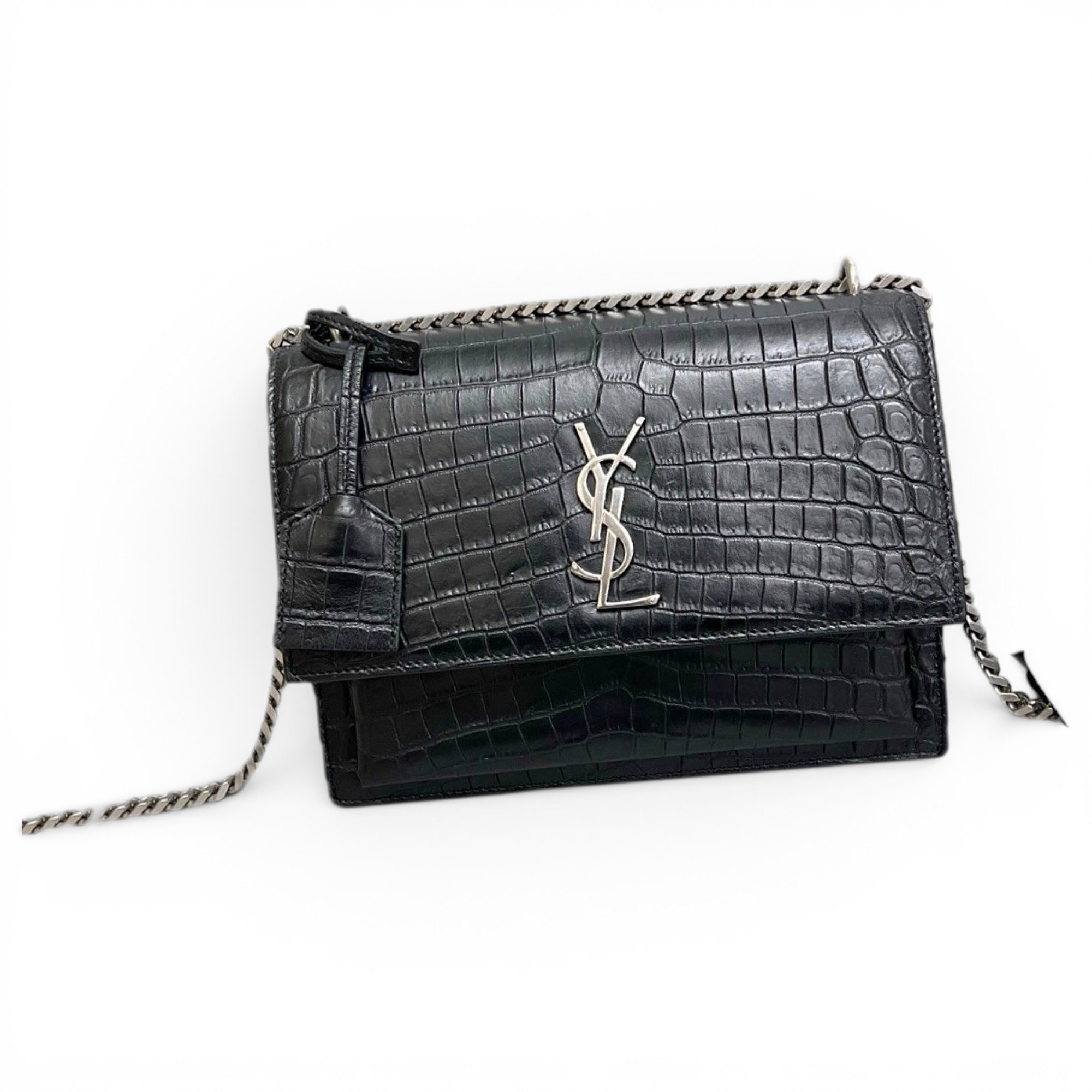 Sunset leather handbag