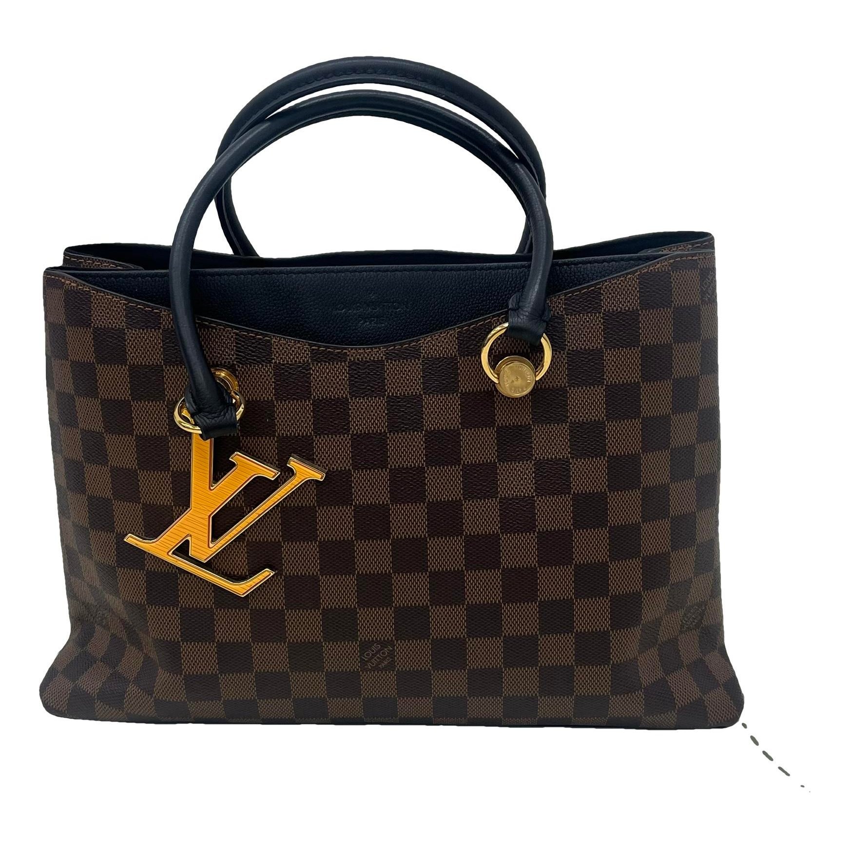 LV Riverside leather handbag