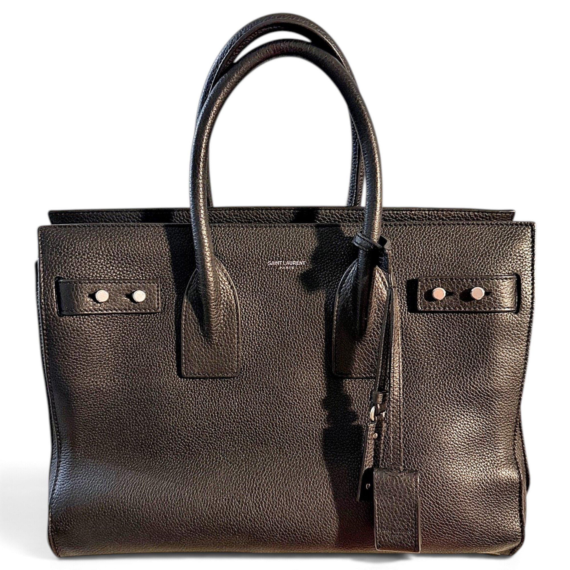 Saint Laurent Sac de Jour leather handbag