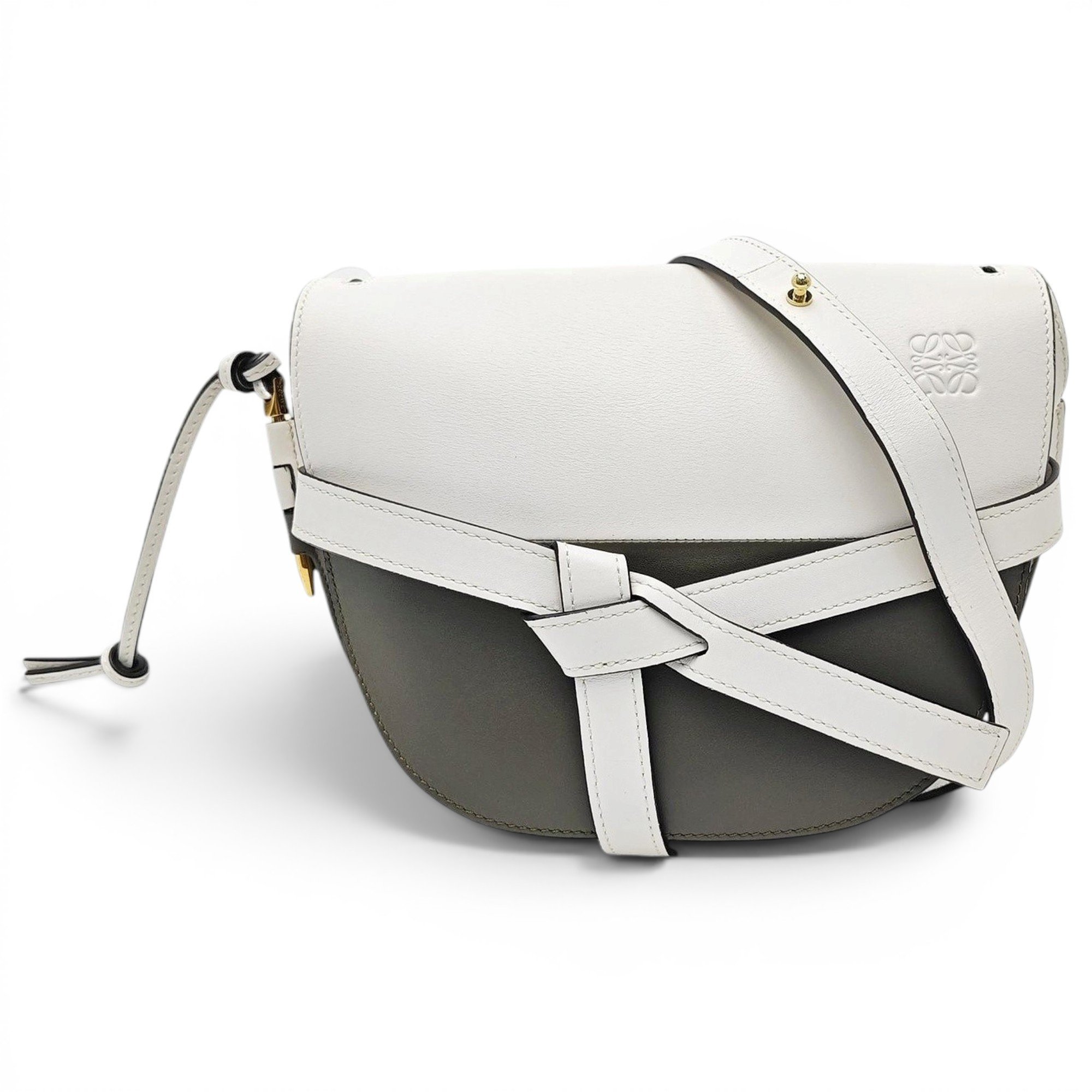 Gate leather handbag