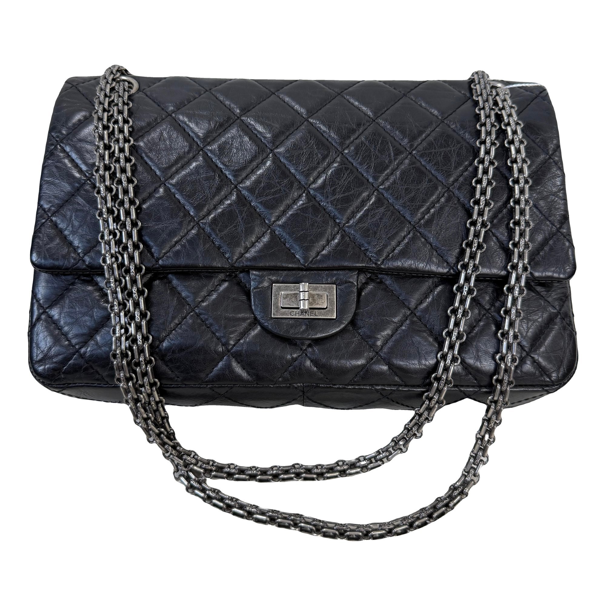 2.55 leather handbag