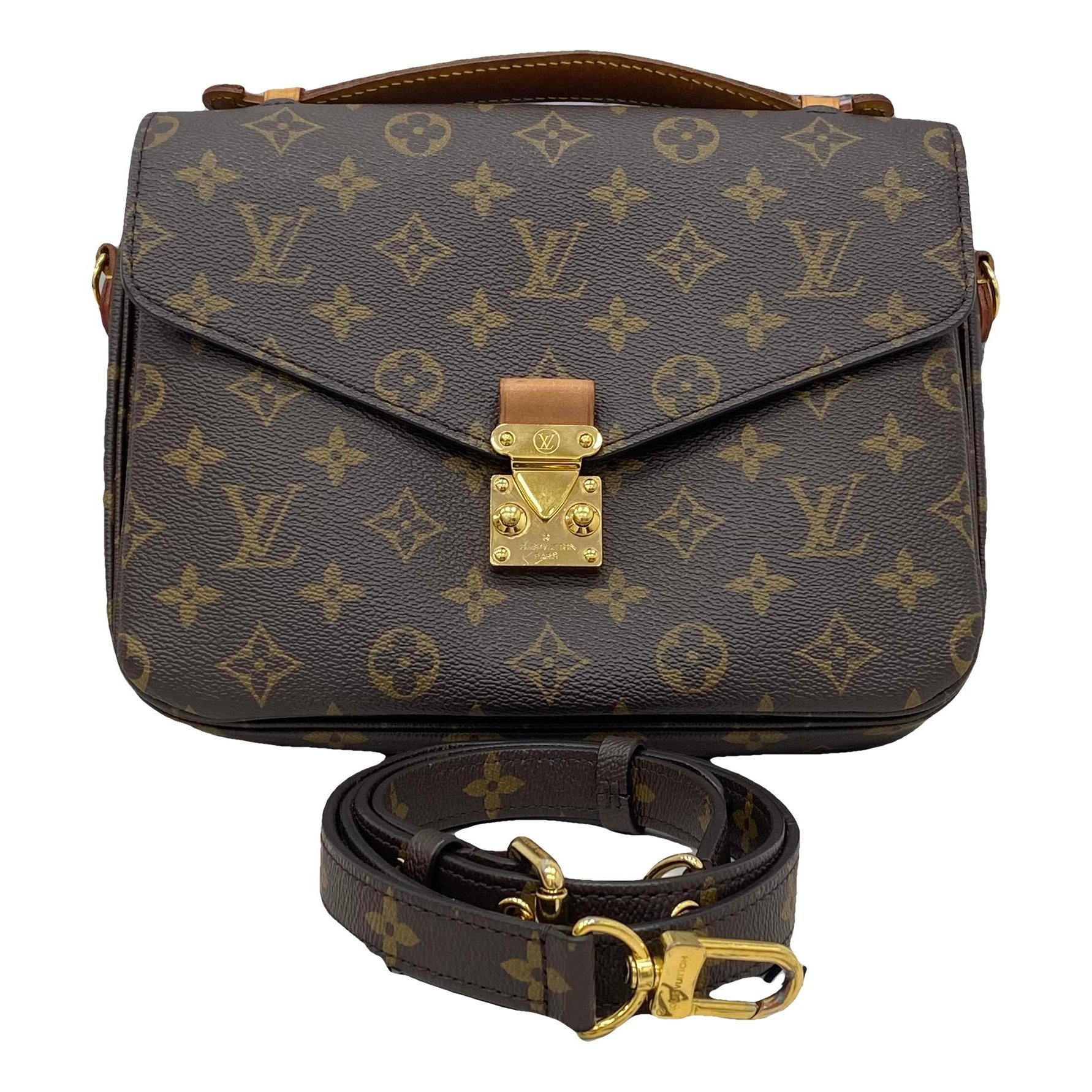 Metis leather handbag