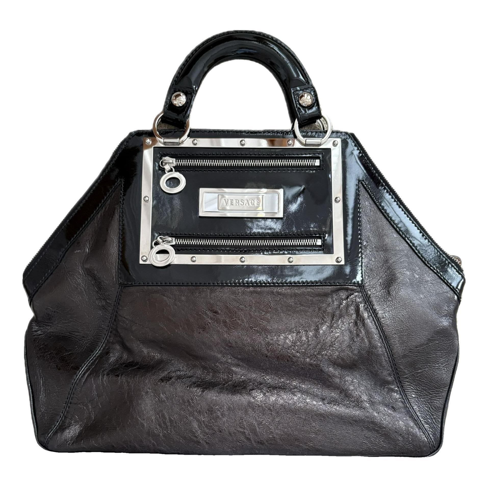 Leather handbag