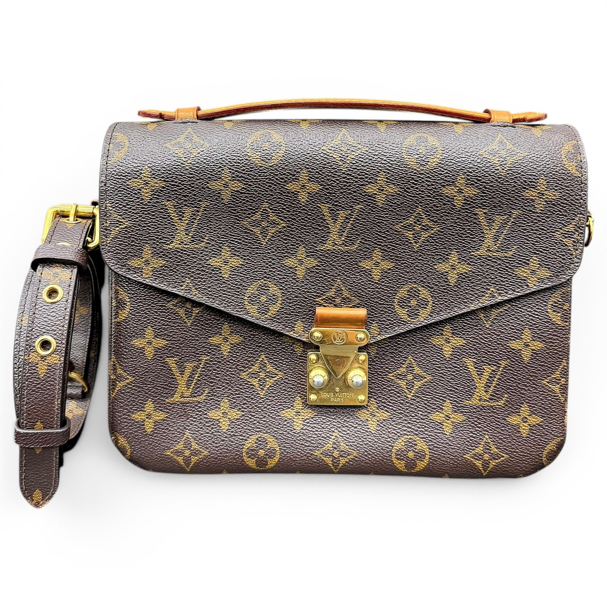 Metis leather handbag