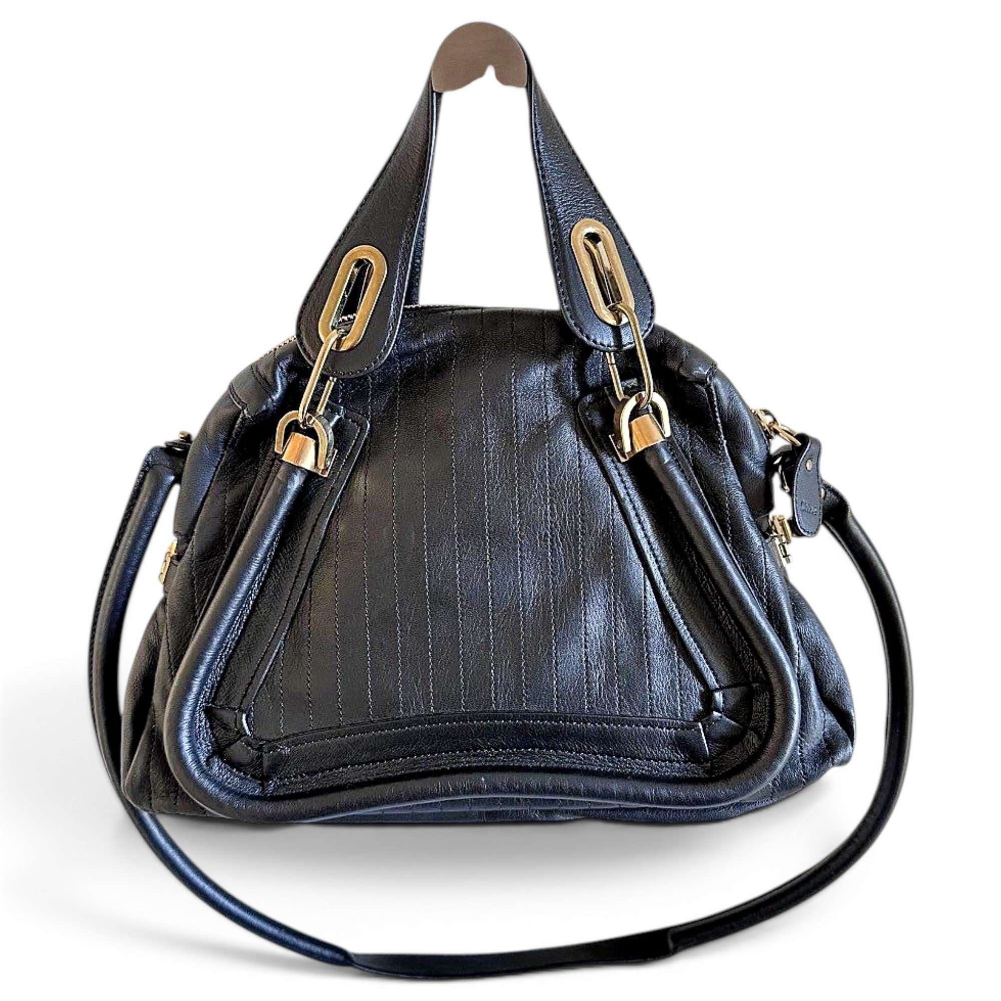 Paraty leather handbag