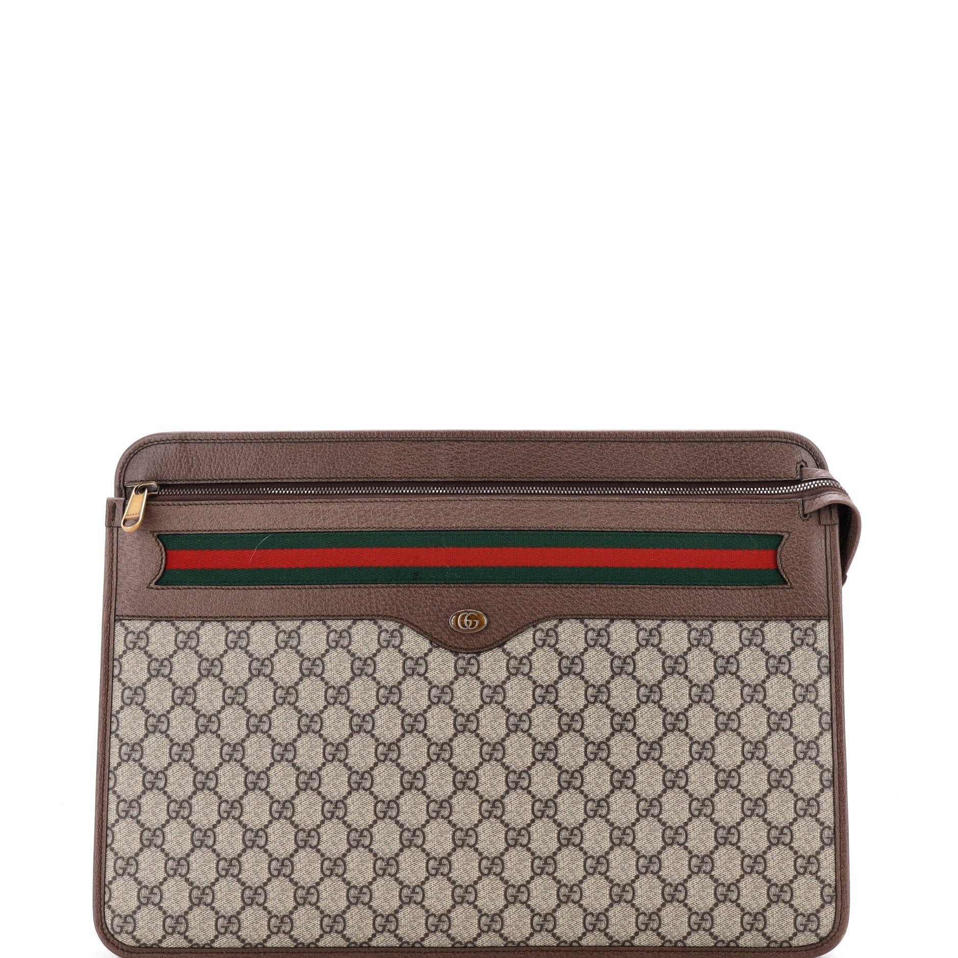 Ophidia cloth clutch bag