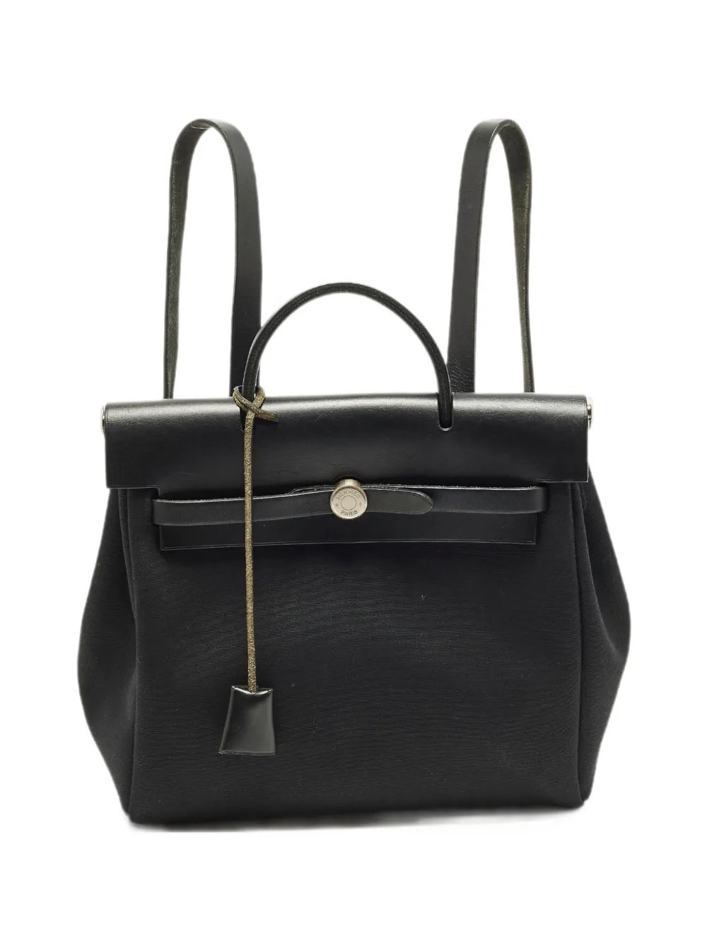 2000 Herbag leather-trim backpack