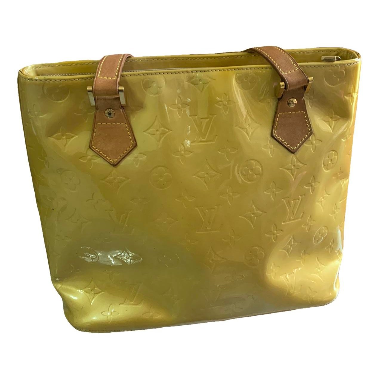Houston patent leather handbag