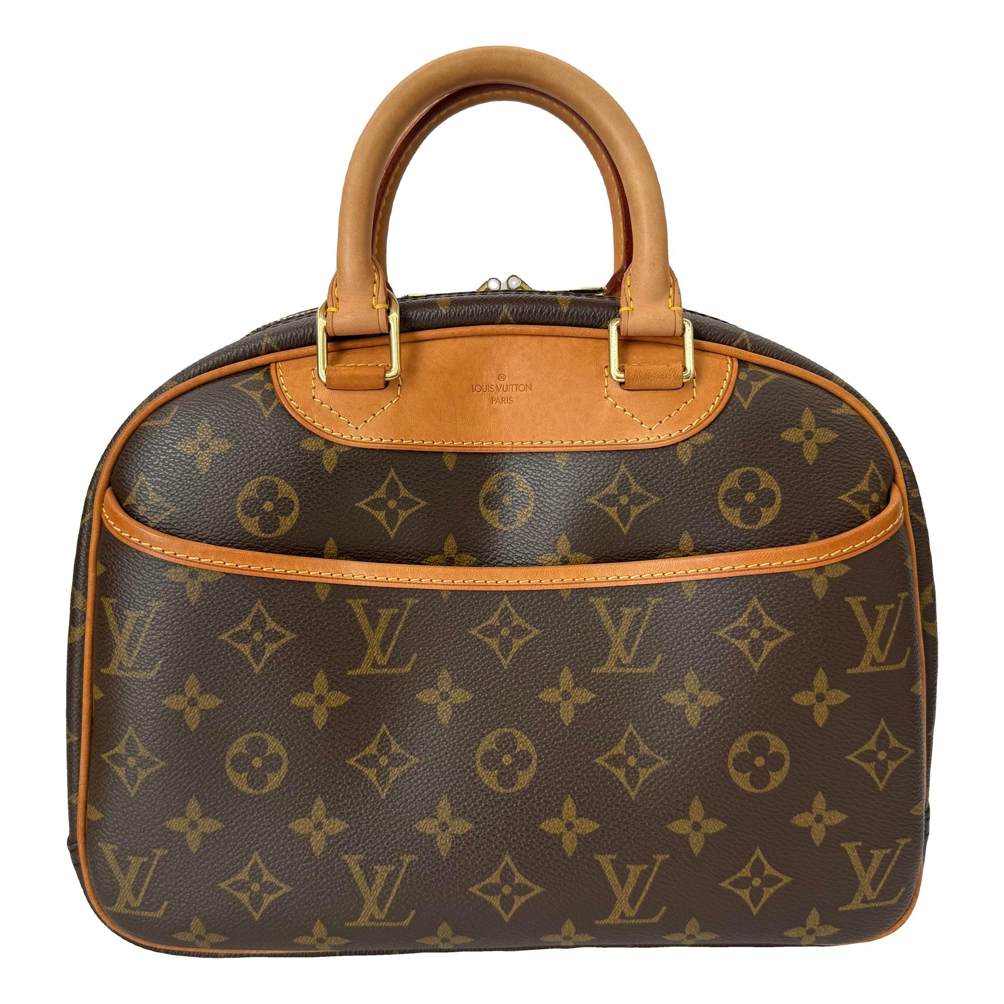 Trouville leather handbag