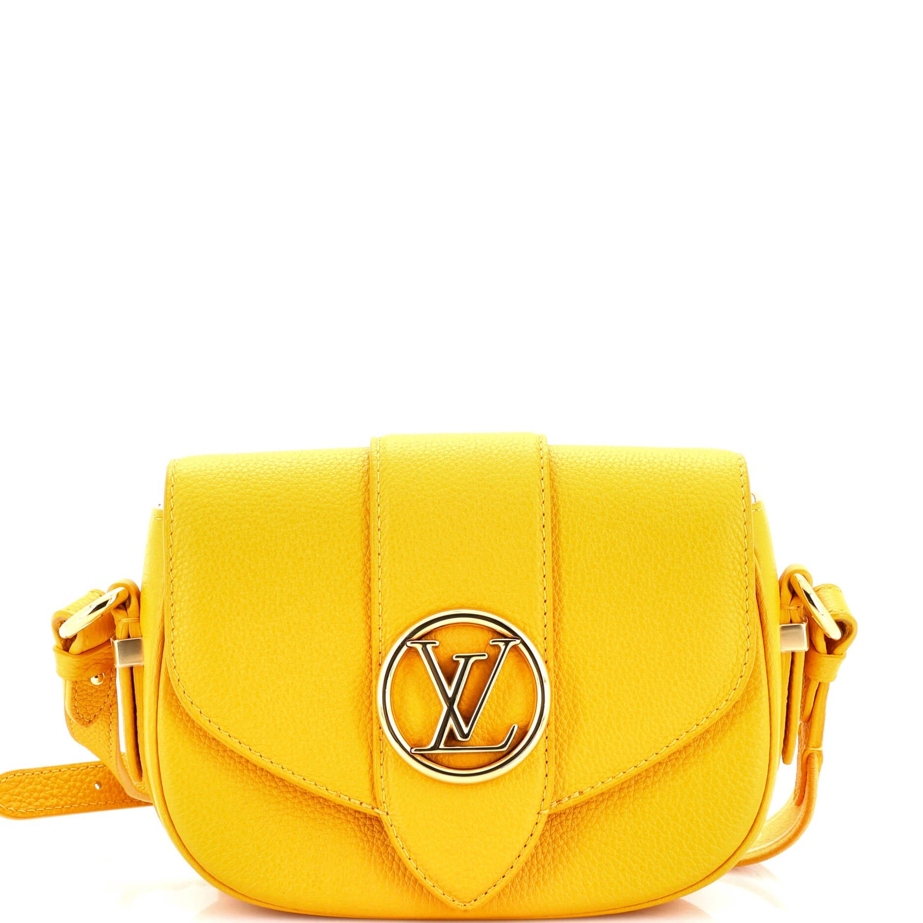 Louis Vuitton LV Pont 9 Soft Bag Leather PM